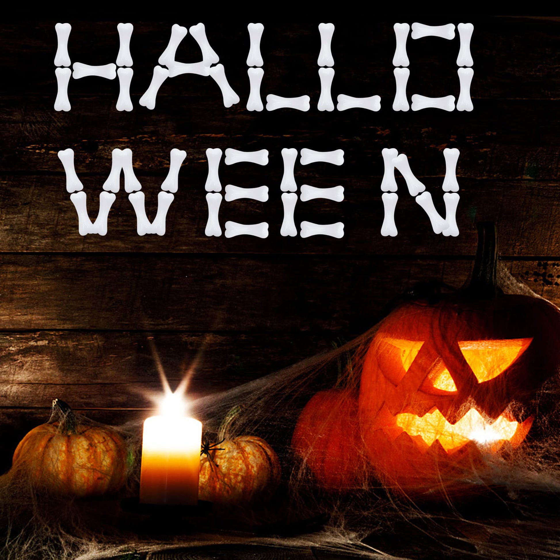 Mini Huesos XIPEGPA Blancos para Manualidades y Decoración de Esqueleto