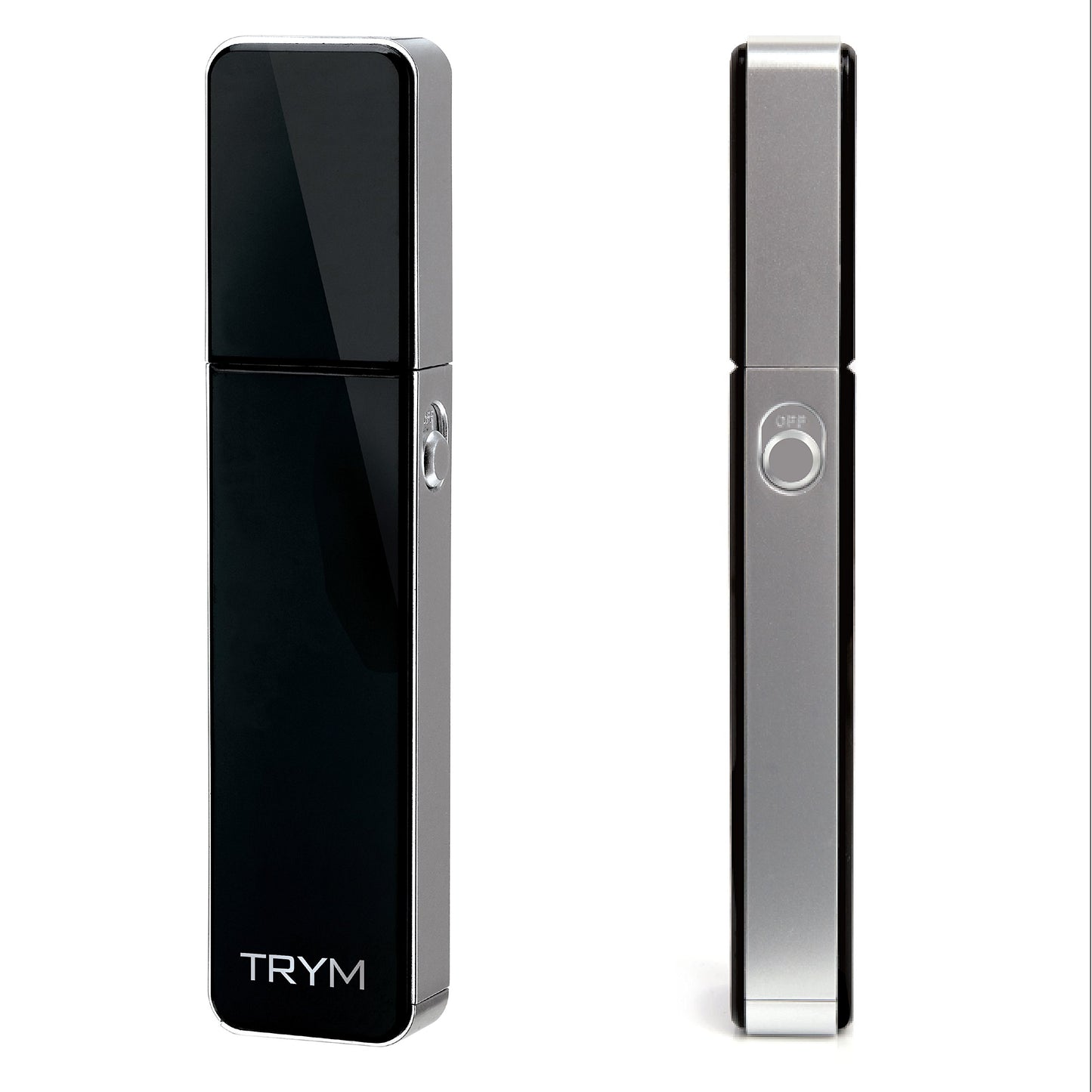 TRYM Nose Hair Trimmer with LED Grooming Light for Precision Trimming - Sleek and Premium Design Ideal for Trimming Your Nose, Ears, and Eyebrows