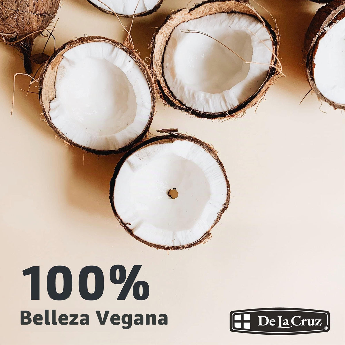 De La Cruz Coconut Oil, No Parabens or Artificial Colors, Packed in USA 2.2 OZ