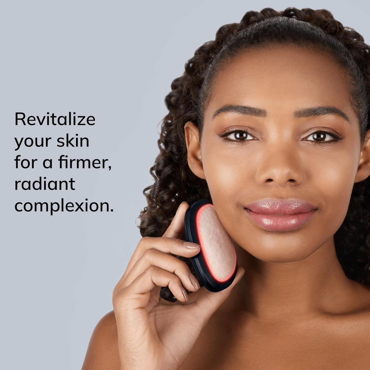 GESKE | SmartAppGuided™ Sonic Warm & Cool Mask | 9 en 1 | Máscara facial LED de belleza | Espectro LED completo y terapia de luz roja | Calor/frío | Mayor absorción de productosl | masajeador facial