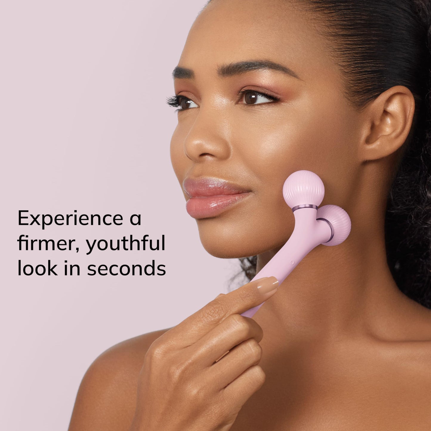 GESKE | Rodillo facial sónico SmartAppGuided™ | 4 en 1 | rodillo derma | dispositivo para la cara | rodillo derma | Rodillo facial profesional | Reafirma y define la piel del rostro