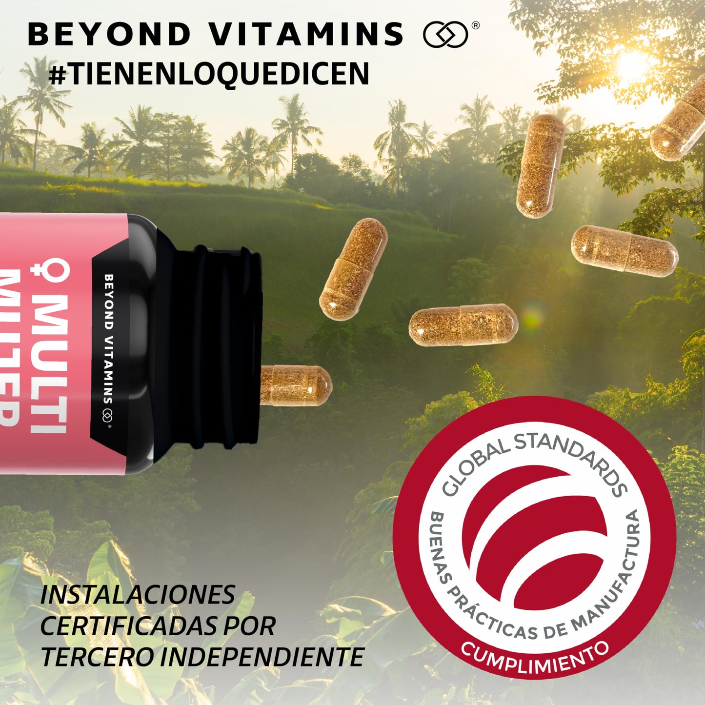 Suplemento Multivitamínico para Mujer con Vitamina D3, E y Biotina en Cápsulas शाध्यक्षपूर्वींpliepro