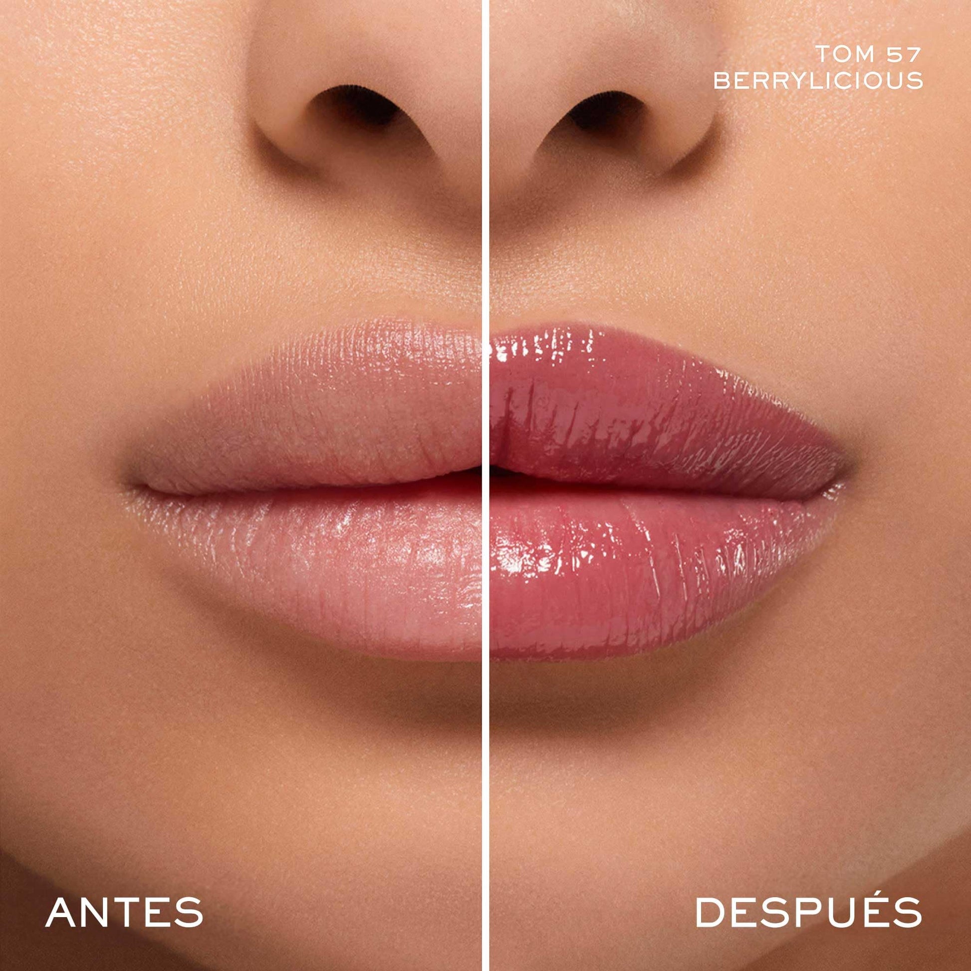 Lancôme Idôle Lip Butterglow, Bálsamo Labial con Color, Cuida, Hidrata e Ilumina con su Textura Ligera, Con 12% Escualano y Ceramidas, 57 Berrylicious, 3 g