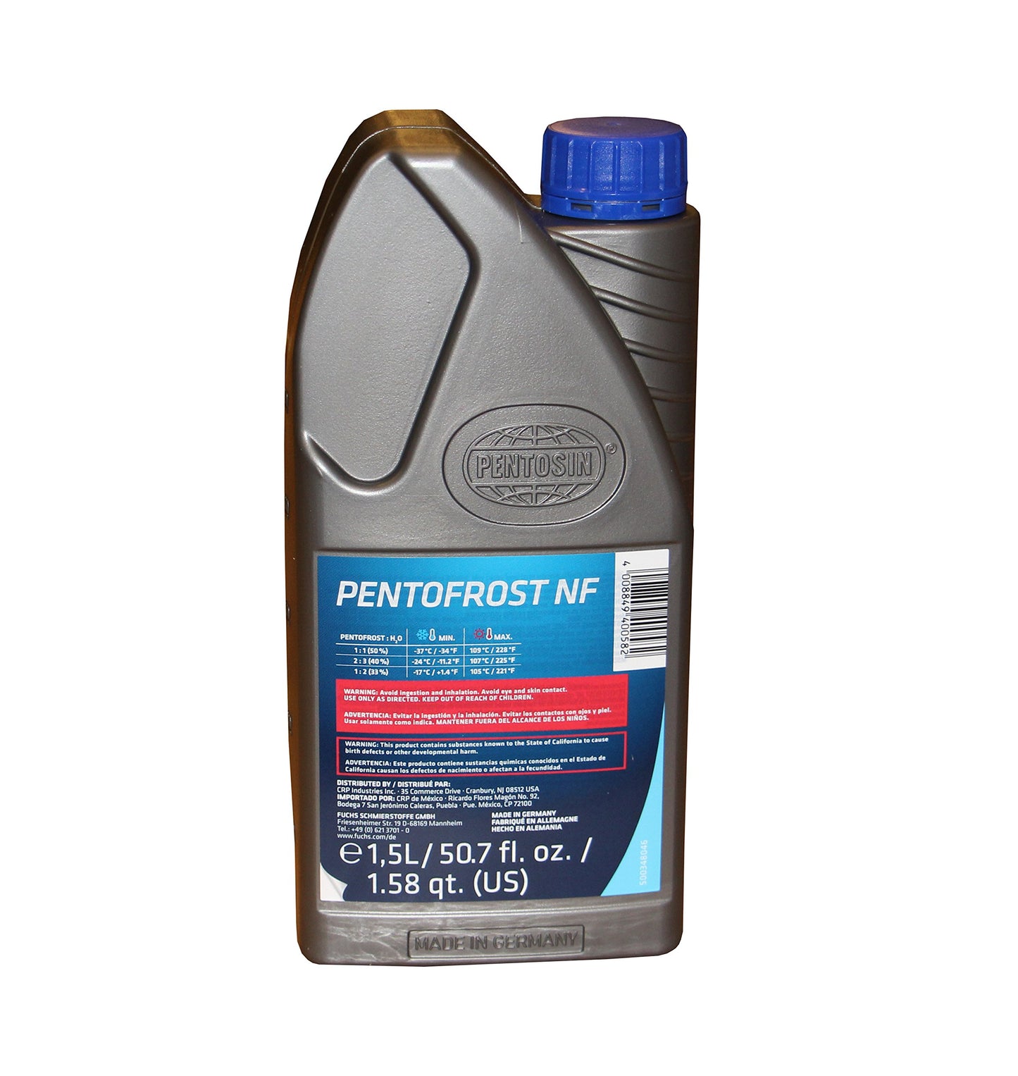 Anticongelante Pentosin Pentofrost NF Azul Concentrado 1.5 L