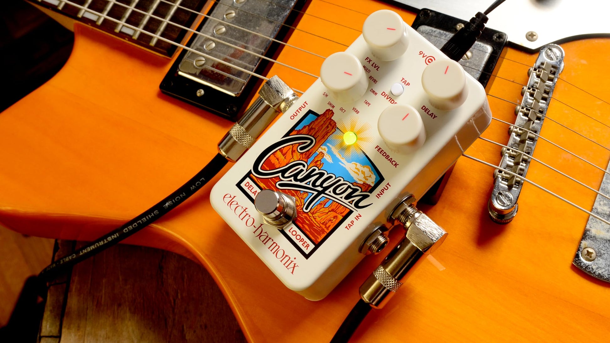 Pedal Delay and Looper Electro-Harmonix Canyon