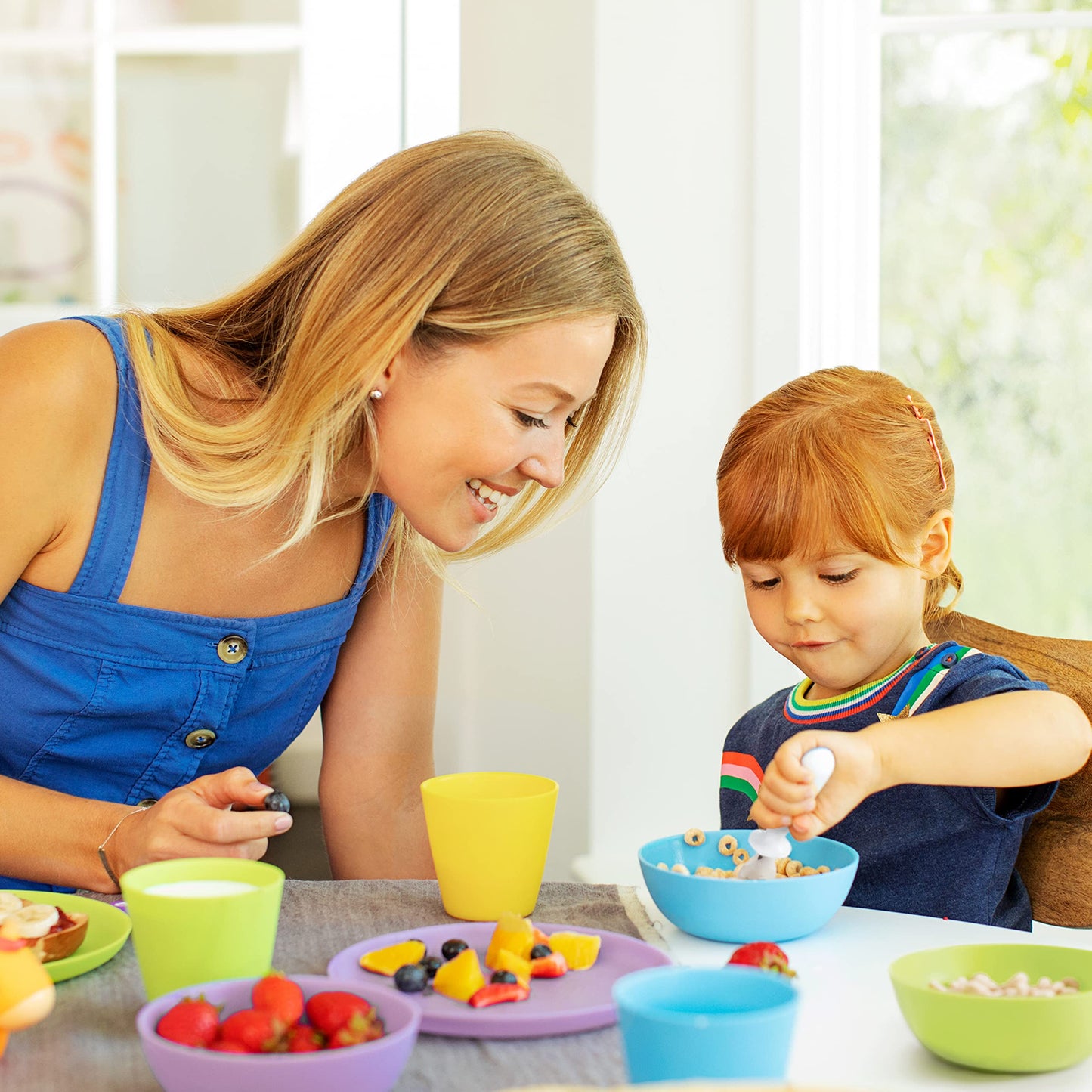 Juego de Platos Munchkin Multicolor para Niños