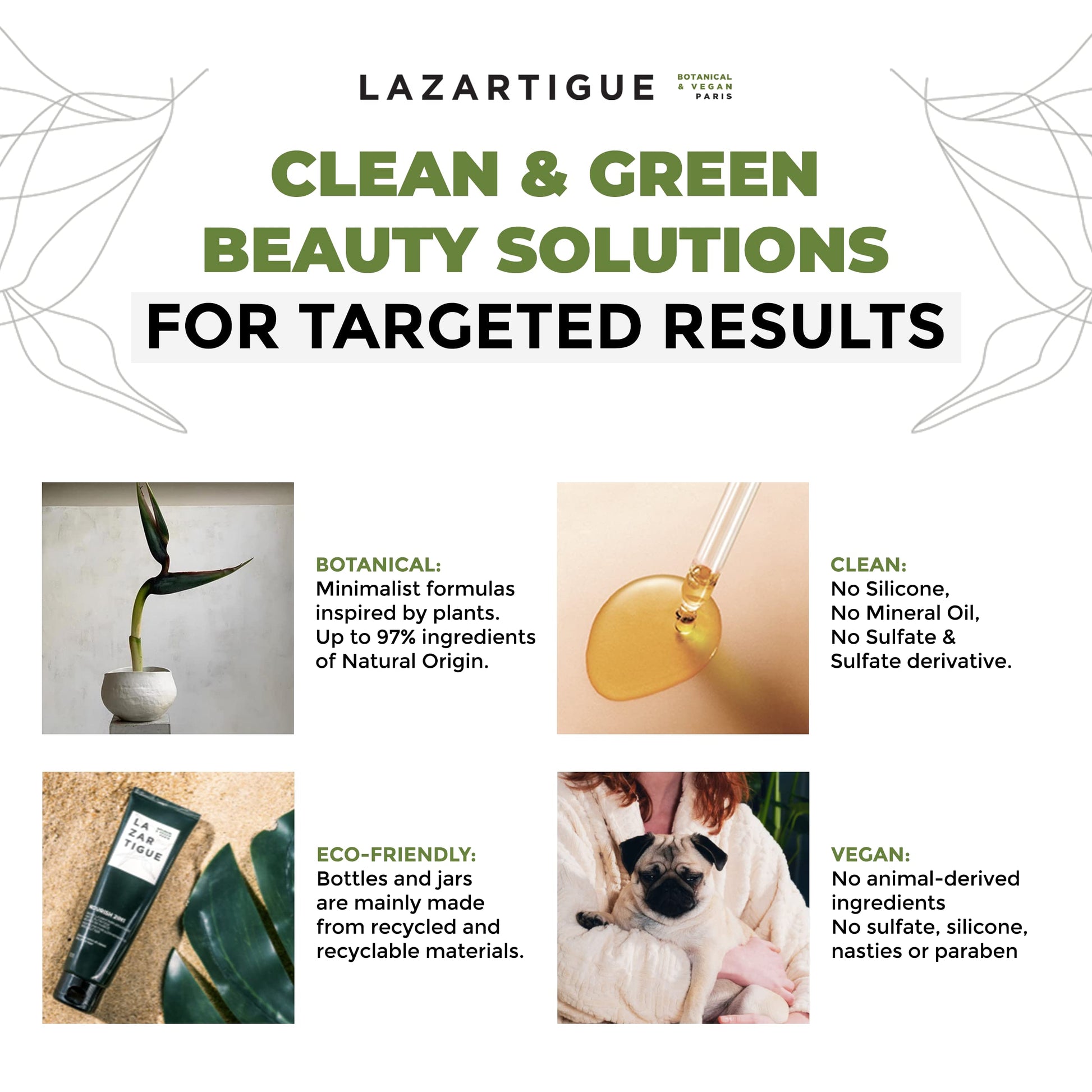 Lazartigue Huile Des Reves Nourishing Dry Hair Oil - Intensive Hydrating Treatment For Damaged Hair - Restorative Formula Infused With Healing Oils - Vegan, Silicone Free, Mineral Oil Free - 1.7 Oz