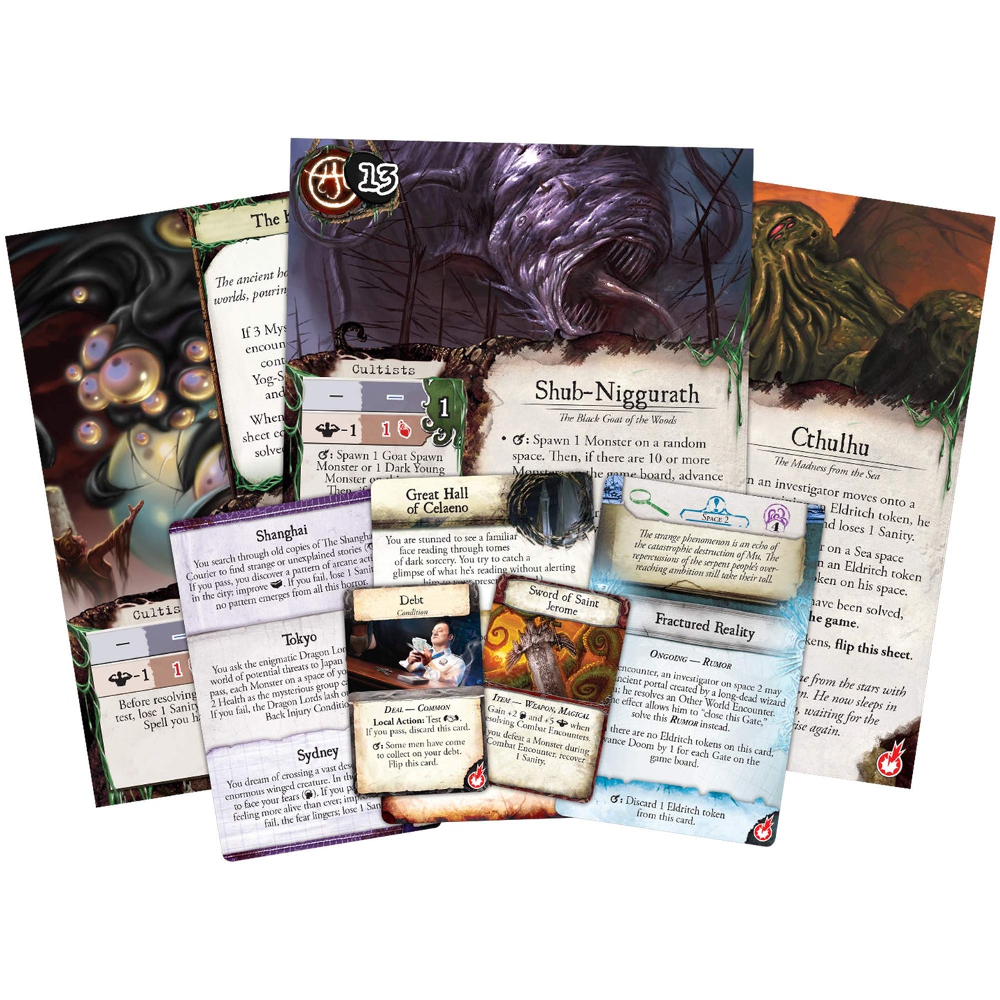 Juego de Mesa Fantasy Flight Games Eldritch Horror