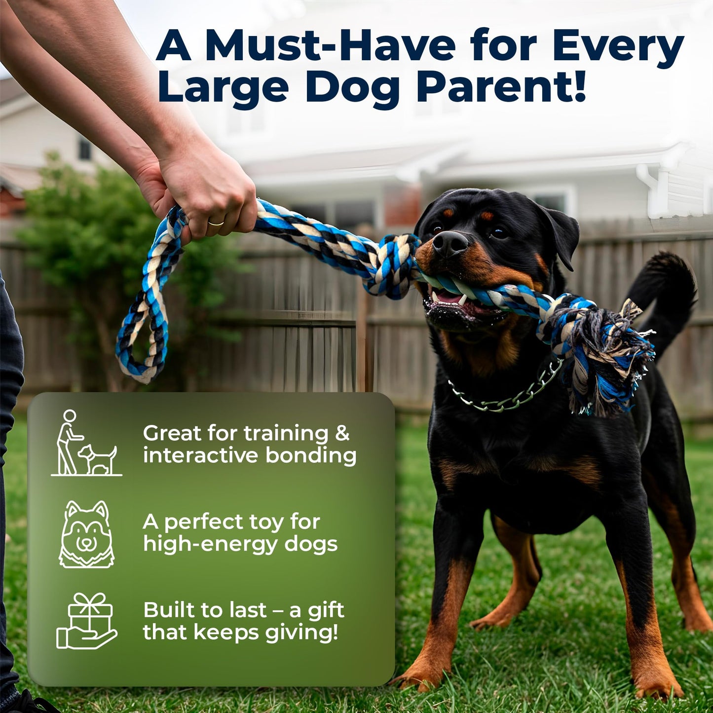 Juguete de Cuerda Extra Grande para Perros Grandes