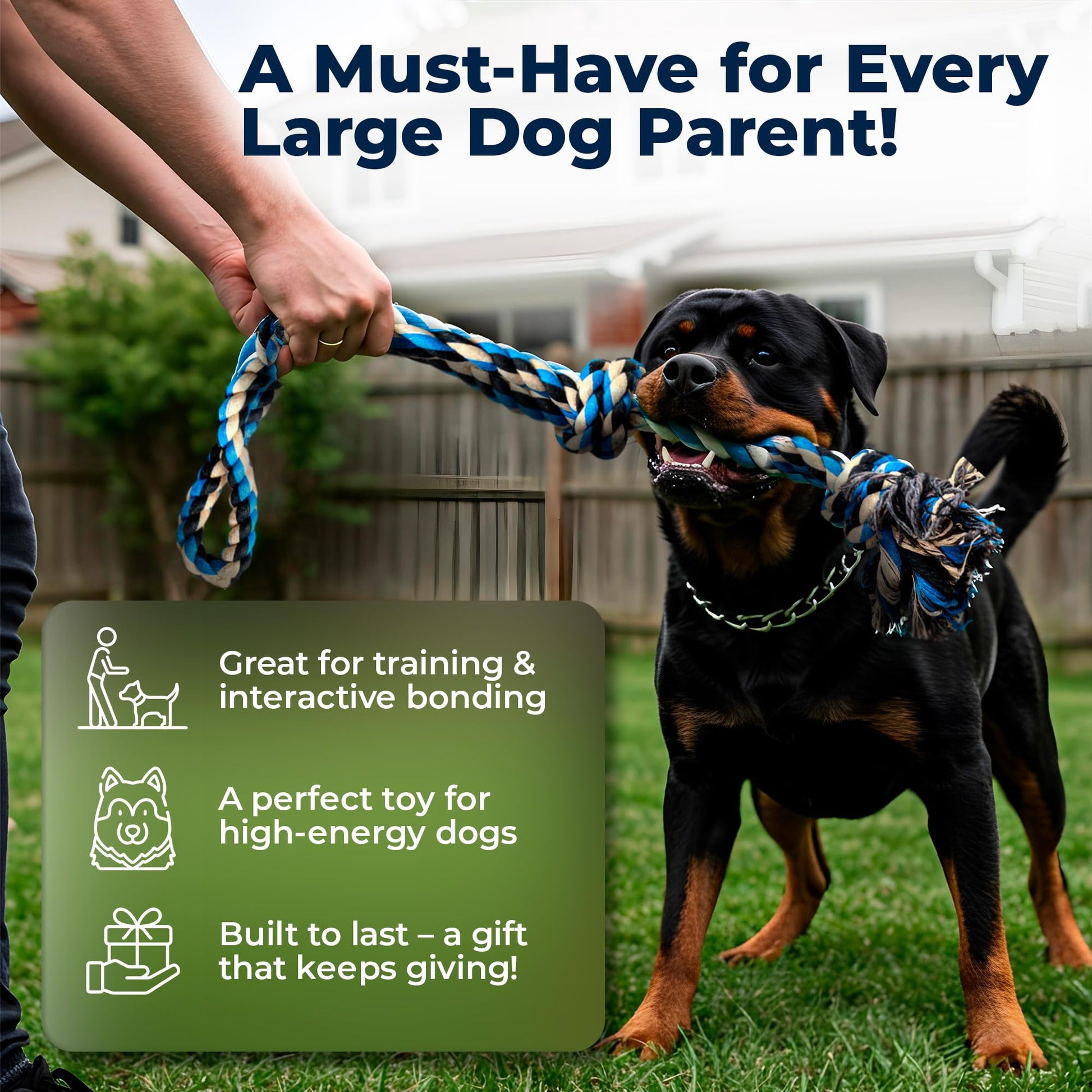 Juguete de Cuerda Extra Grande para Perros Grandes