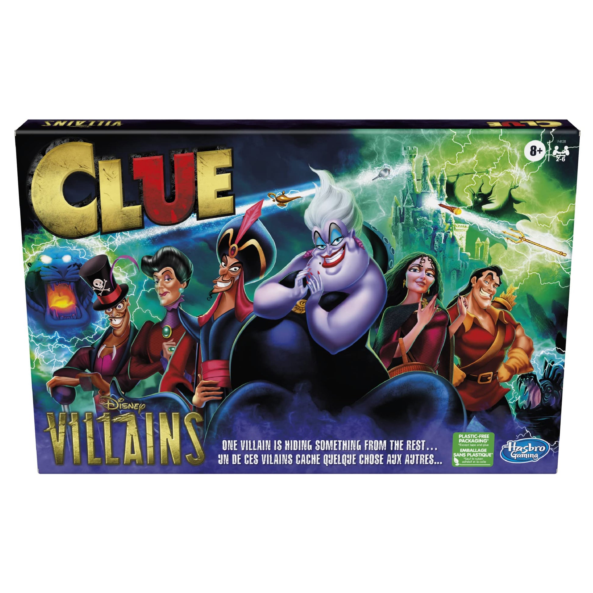 Hasbro Gaming Clue Disney Villains