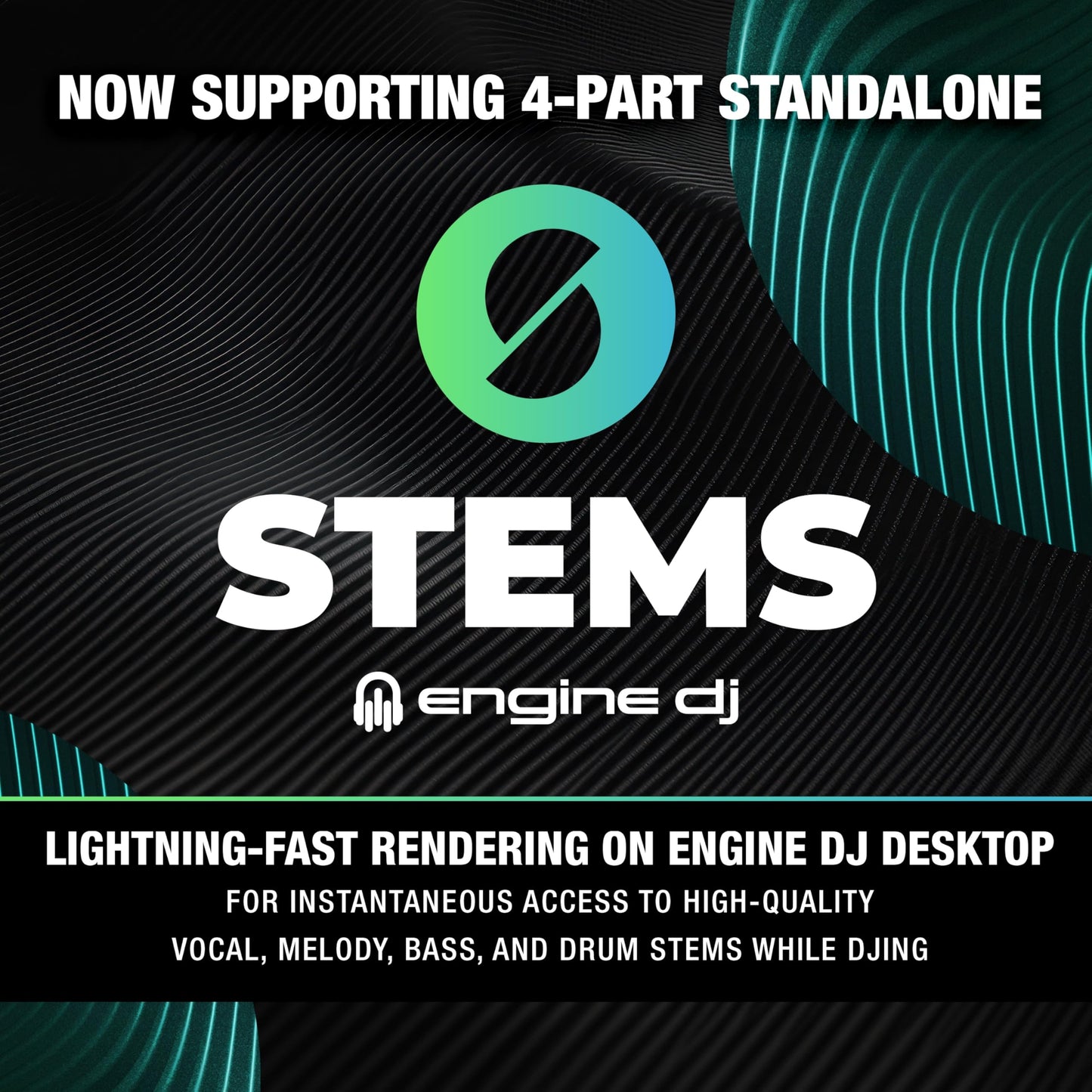 Denon DJ PRIME 4+ Controlador DJ Autónomo con Separación de Stems en 4 Decks, Streaming por WIFI, Mezclador, Pantalla Táctil 10.1", Control de Luces