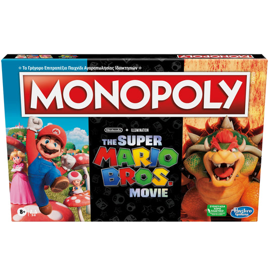 Juego de Mesa Monopoly Super Mario Bros Token Bowser para Fans