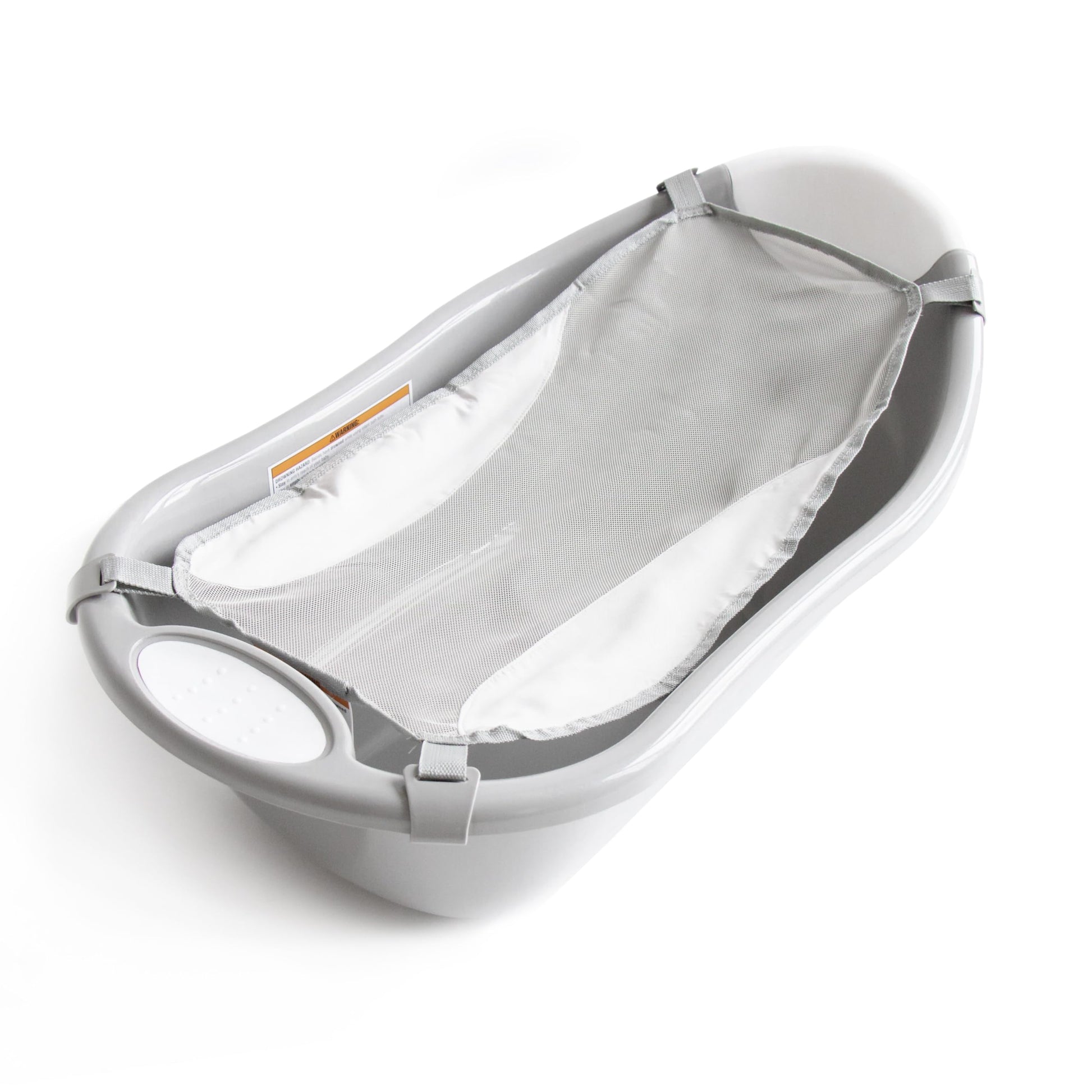 Regalo Baby Basics - tina para bebé, incluye correa de malla de aire, ajustable a medida que tu bebé crece, gancho de secado para una fácil limpieza