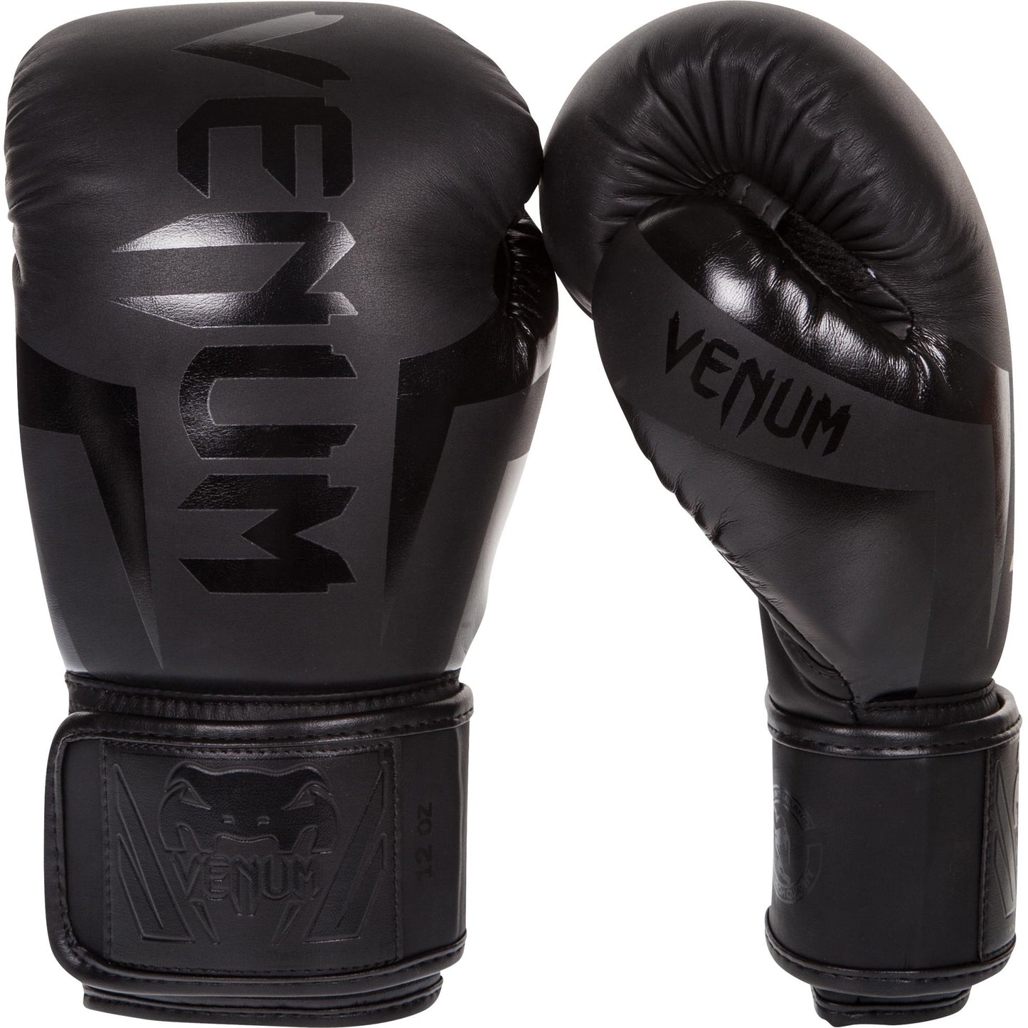 Guantes de Boxeo Venum Elite Mate Negro 12 oz