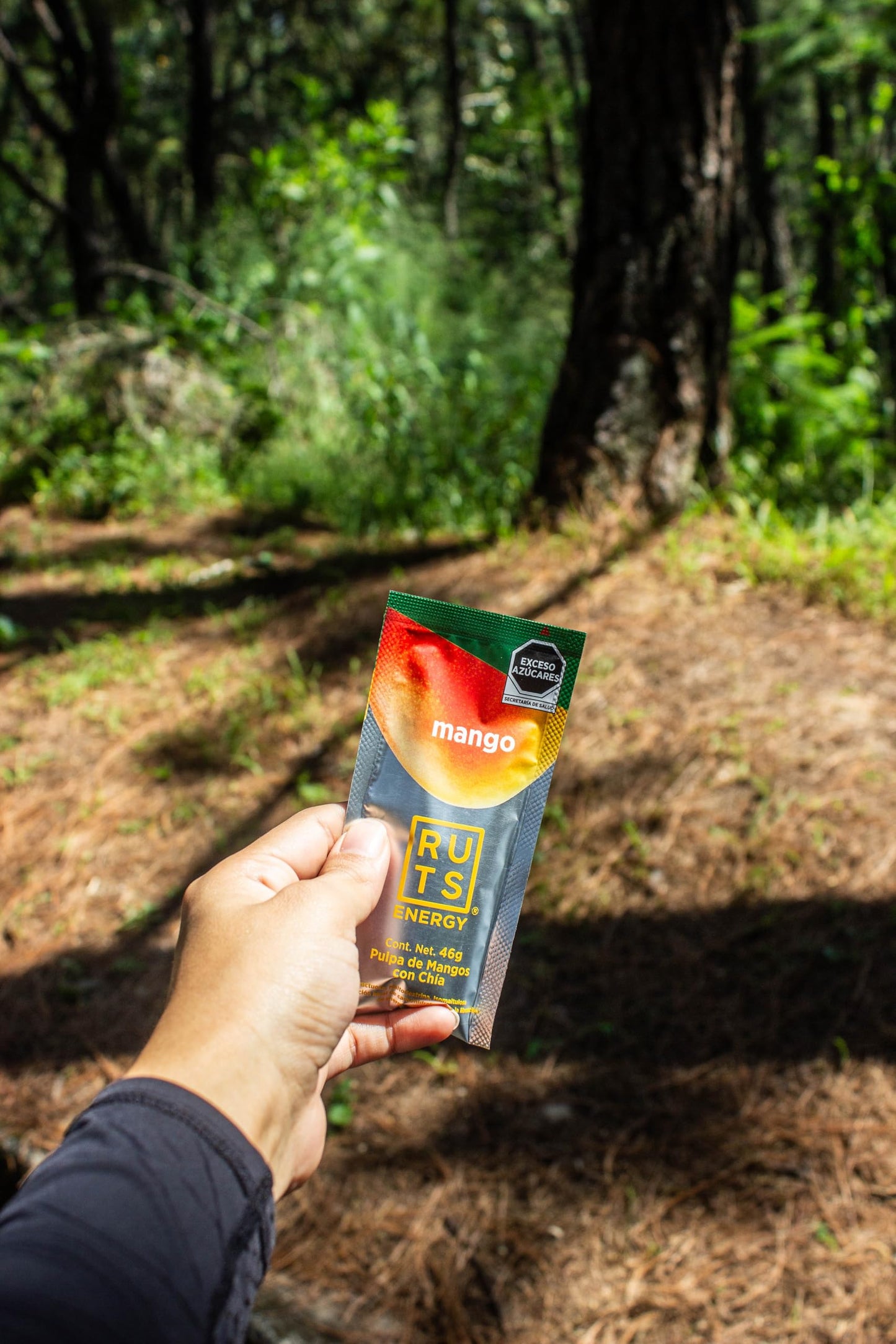 Gel Energético RUTS Mango Caja con 12 Geles