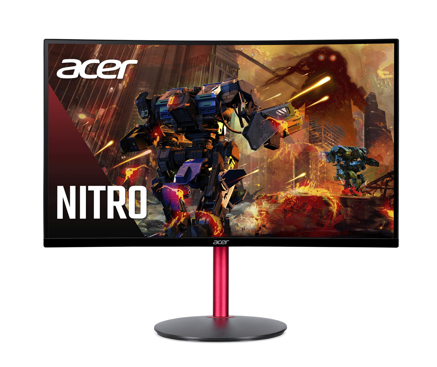 Monitor Gaming Acer Nitro Curvo Negro 27 Pulgadas FHD 1500R 165Hz 1ms AMD FreeSync Premium ZeroFrame