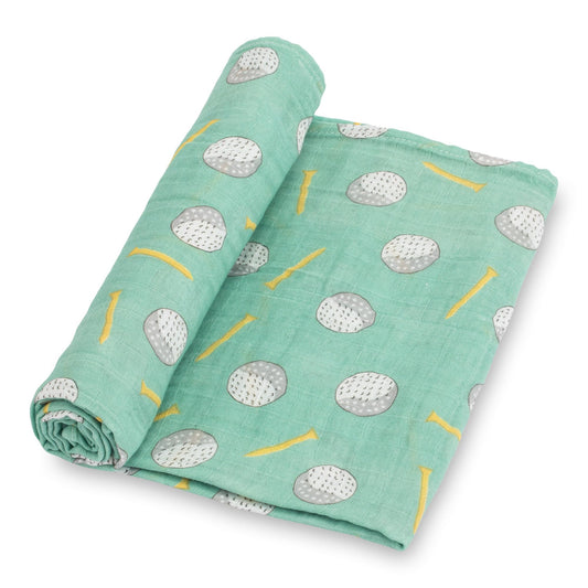 LollyBanks Manta Envolvente 100% Algodón, Mantas Envolventes de Muselina Suave, 47 x 47 pulgadas, Mantas Envolventes para Bebés para Niños y Niñas, Manta Ligera para Bebé, Artículos Esenciales para