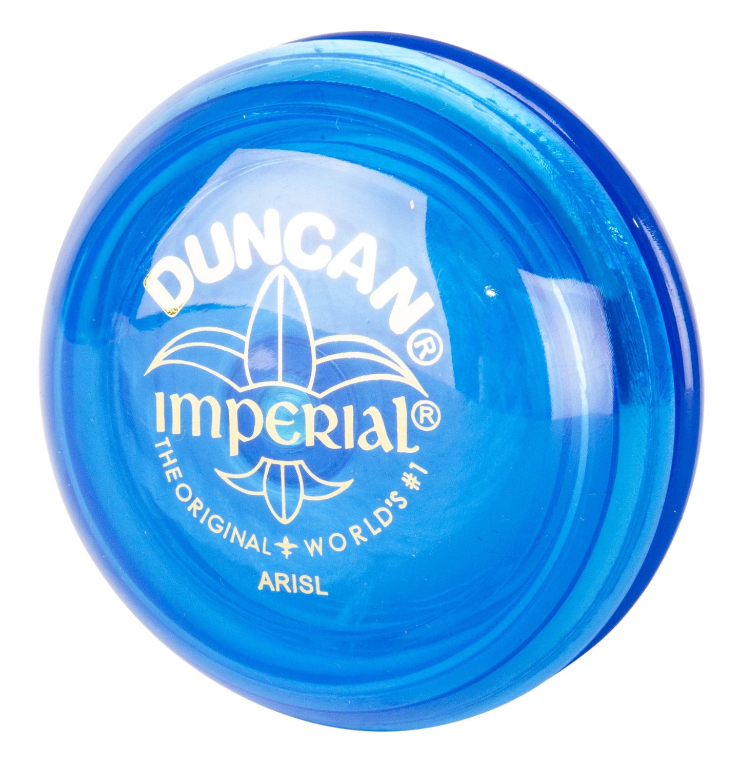 Duncan Imperial Yo-Yo de Cuerdas para Principiantes con Espacio Estrecho para Cuerdas, Eje de Acero, Cuerpo de plástico, Juego de bucles, Varios Colores, Azul