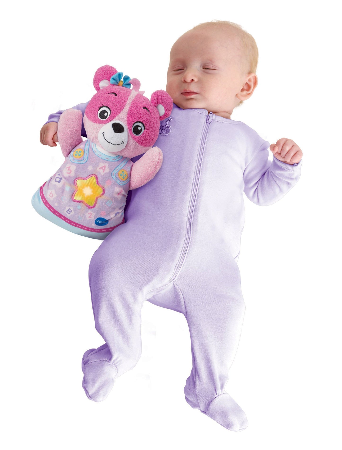 Oso Musical Relajante VTech Rosa