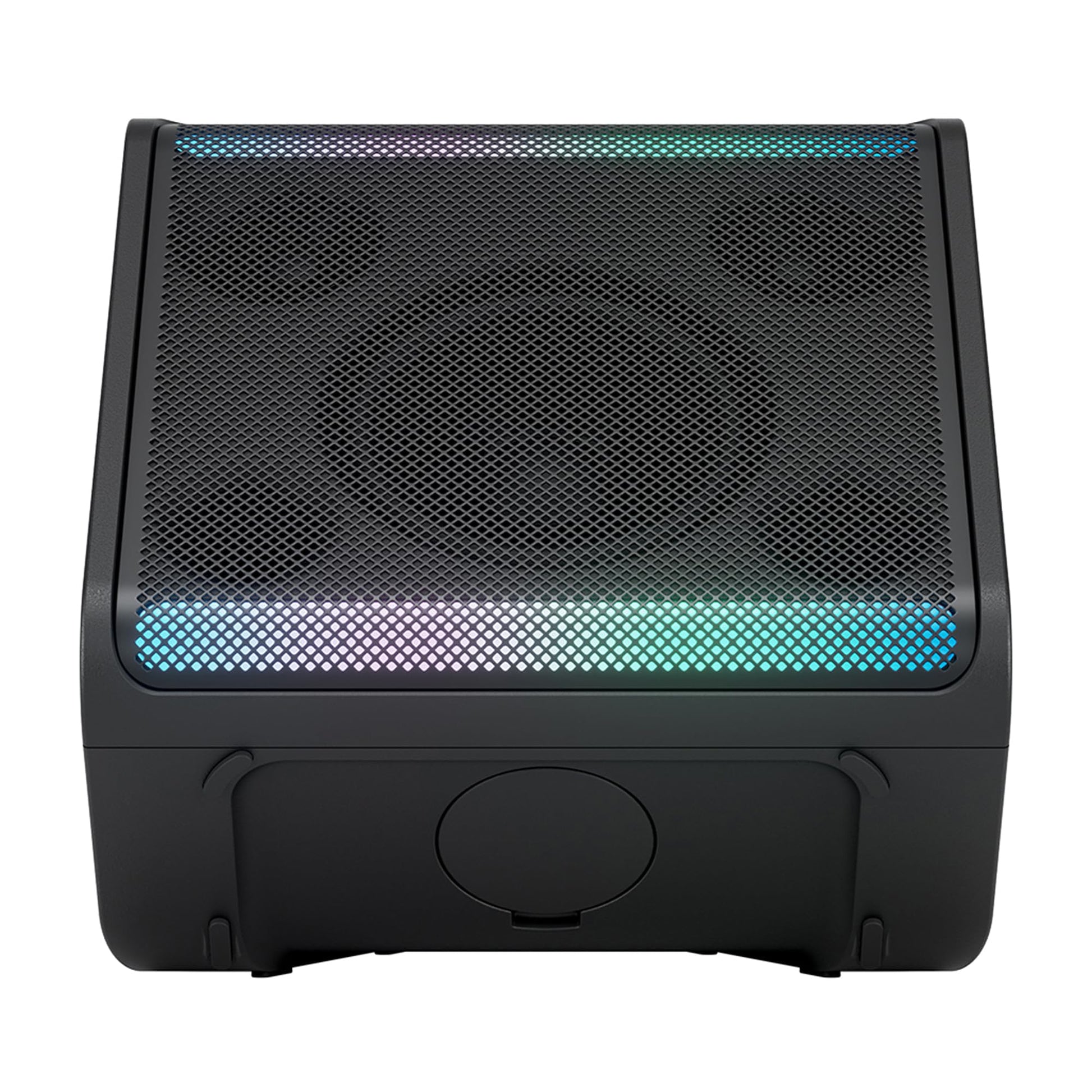 LG xboom Stage 301 AI by will.i.am | Bocina Bluetooth Portátil | Sonido Estéreo con AI y Calibración Inteligente | 12 hrs de Batería | Resistente al Agua IPX4 | Karaoke y DJ App