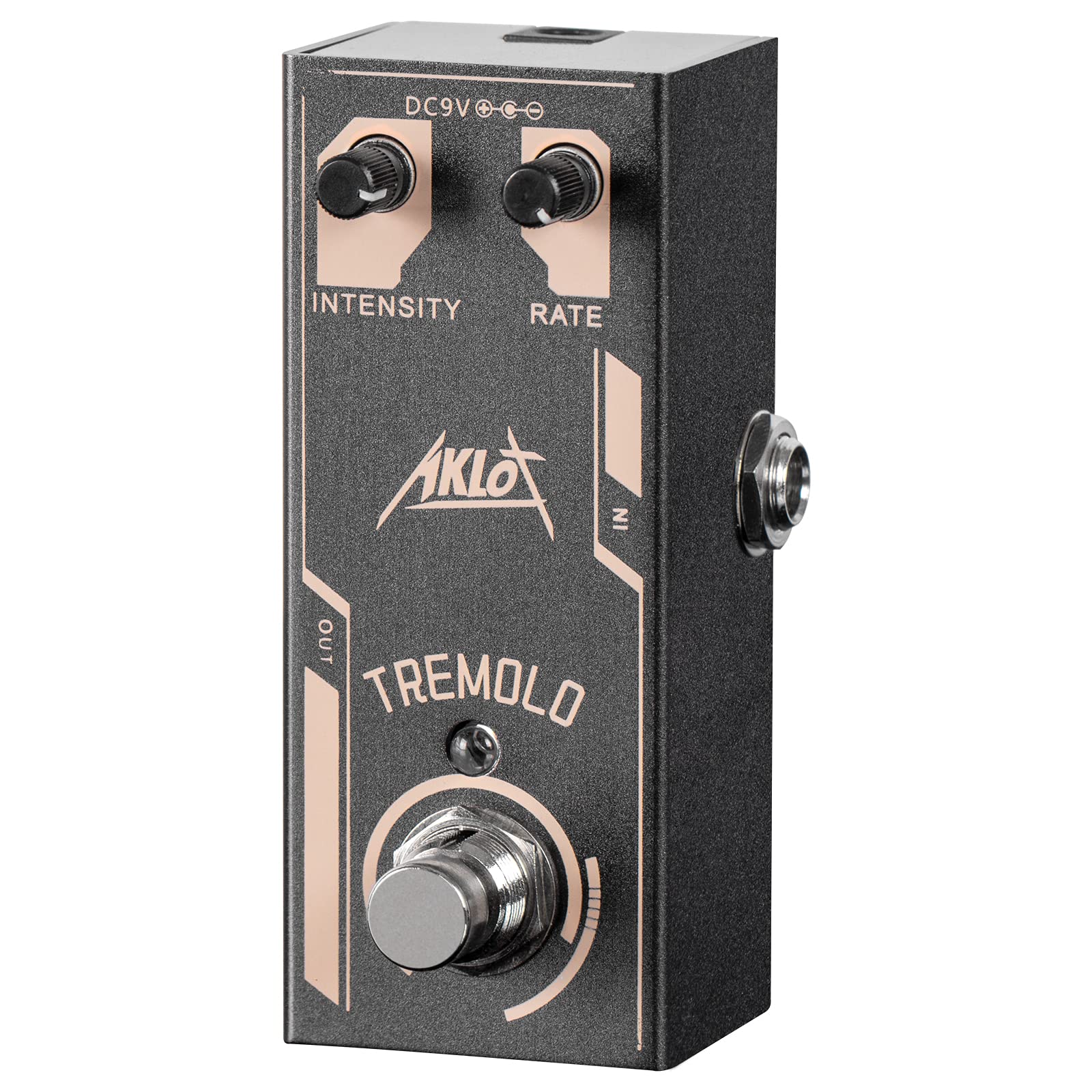 Pedal de Guitarra Tremolo AKLOT Electric Effects mini tipo único para Hombre