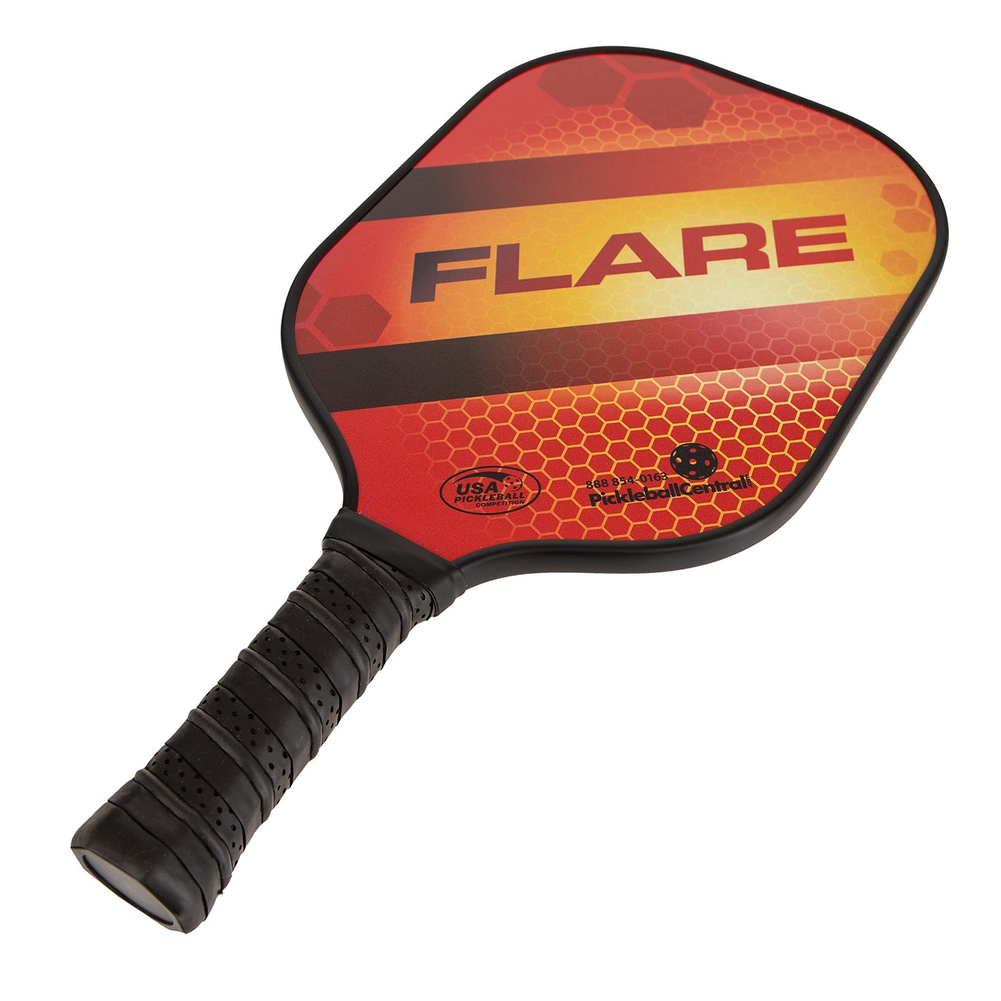 Paleta de Pickleball Rally Flare Azul/Rojo con Grafito y Núcleo de Panal de Polímero (Paquete de 2)