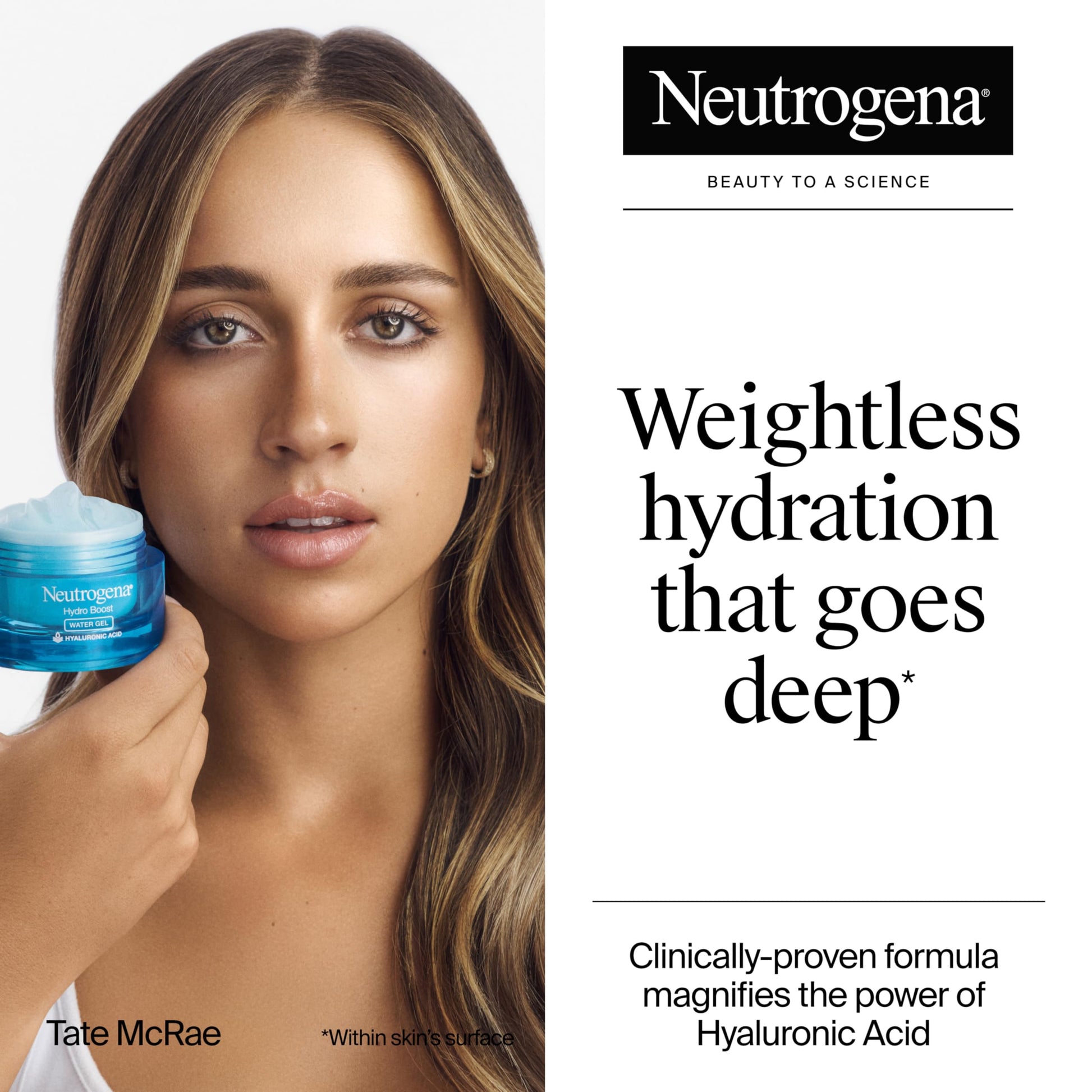 Neutrogena Hydro Boost - Hyaluronic Acid - Gel a base de Água para Piel Seca, 48g (1.7 fl. oz)