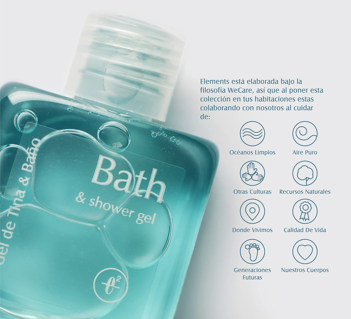 JYPESA Kit Amenidades Hoteleras 320 Pzas Elements Shampoo Jabón Airbnb