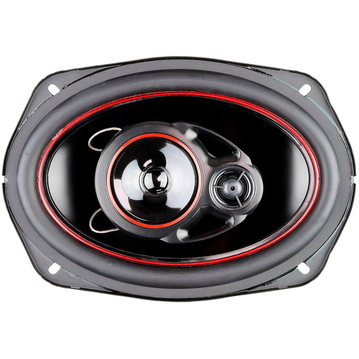 Altavoz Triaxial para Coche Audiopipe Negro Cono de Inyección 3 Vías 400 Vatios