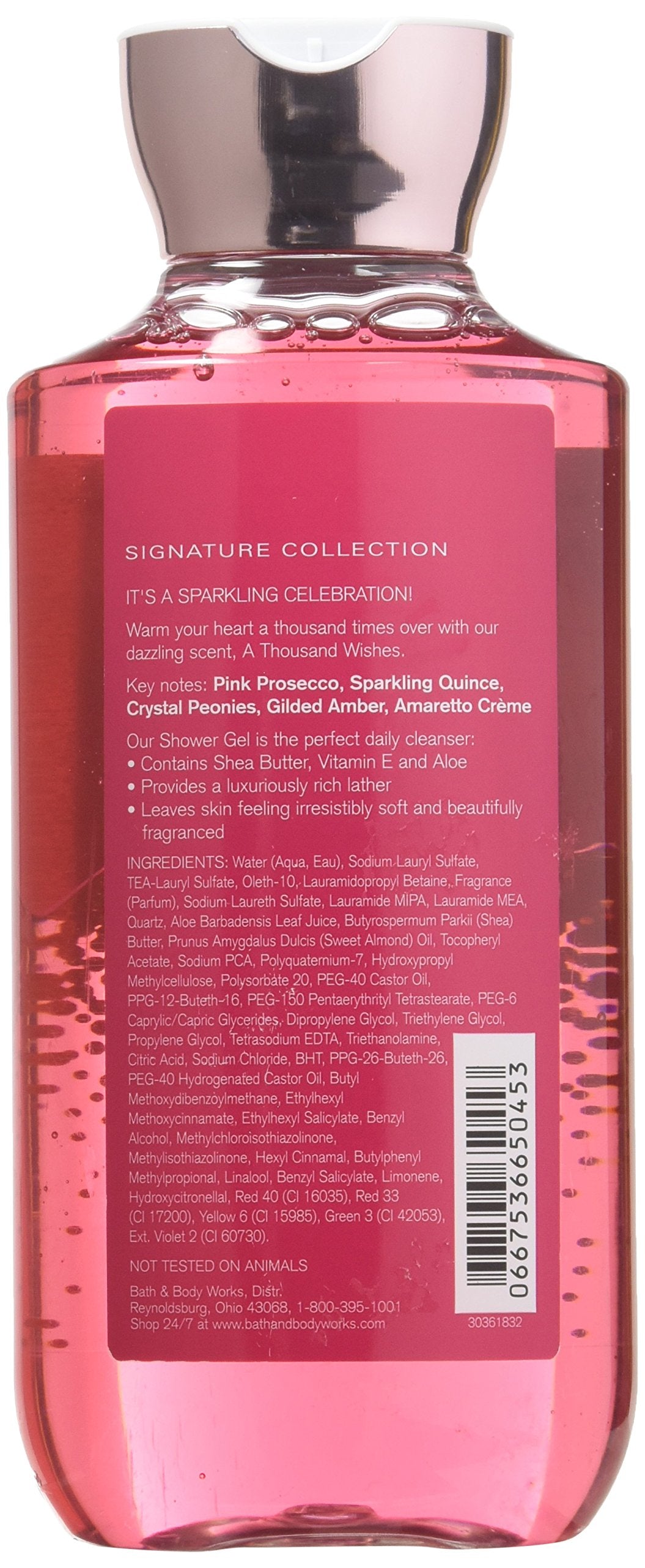 Bath and Body Works A Thousand Wishes Shower Gel 10 oz. by Bath & Body Works