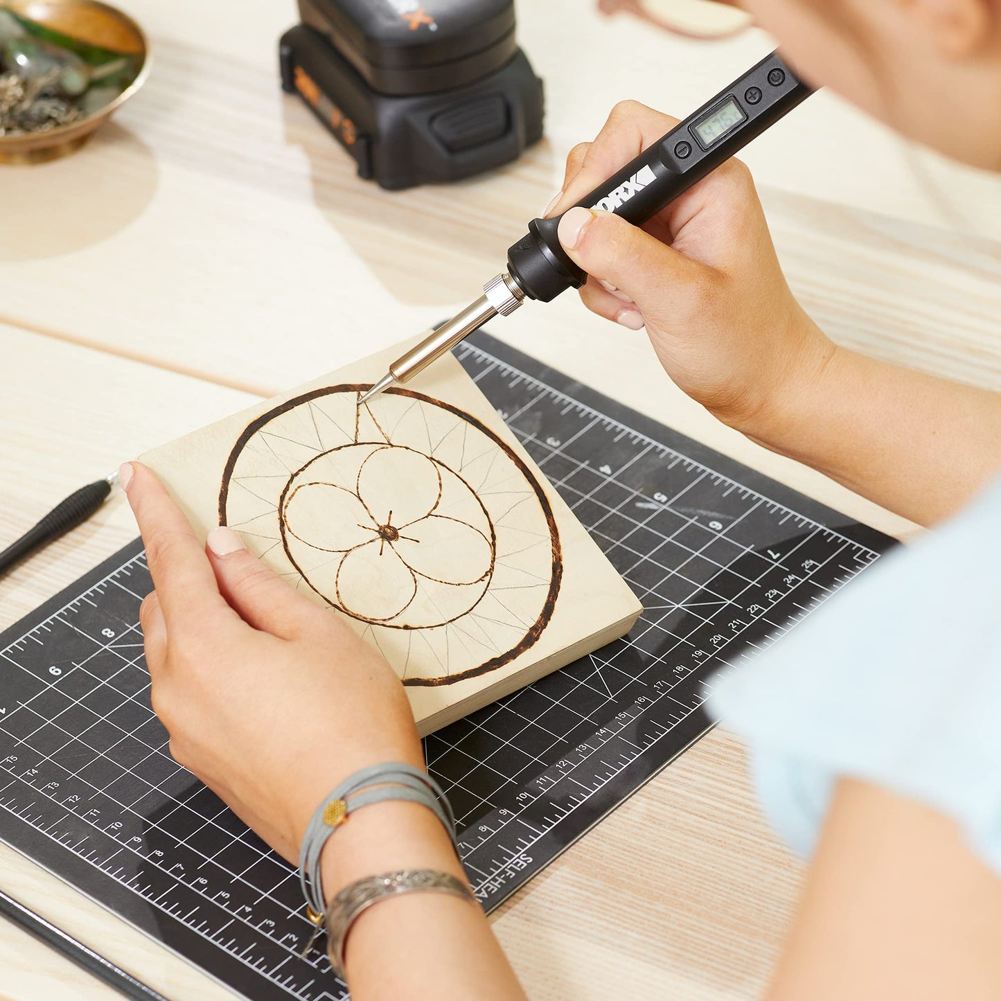 Kit de Herramientas de Manualidades WORX MAKERX Lujo