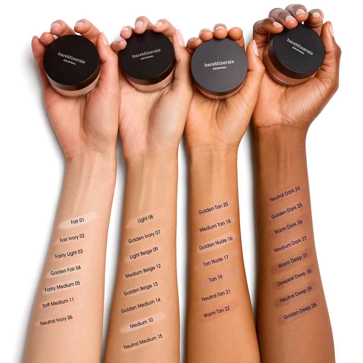 bareMinerals Original Foundation, Fair Ivory 02, 0.28 Ounce