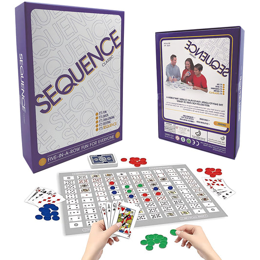 Juego de Mesa TDVCVZSD Azul con Cartas y Fichas para Fiestas y Familias