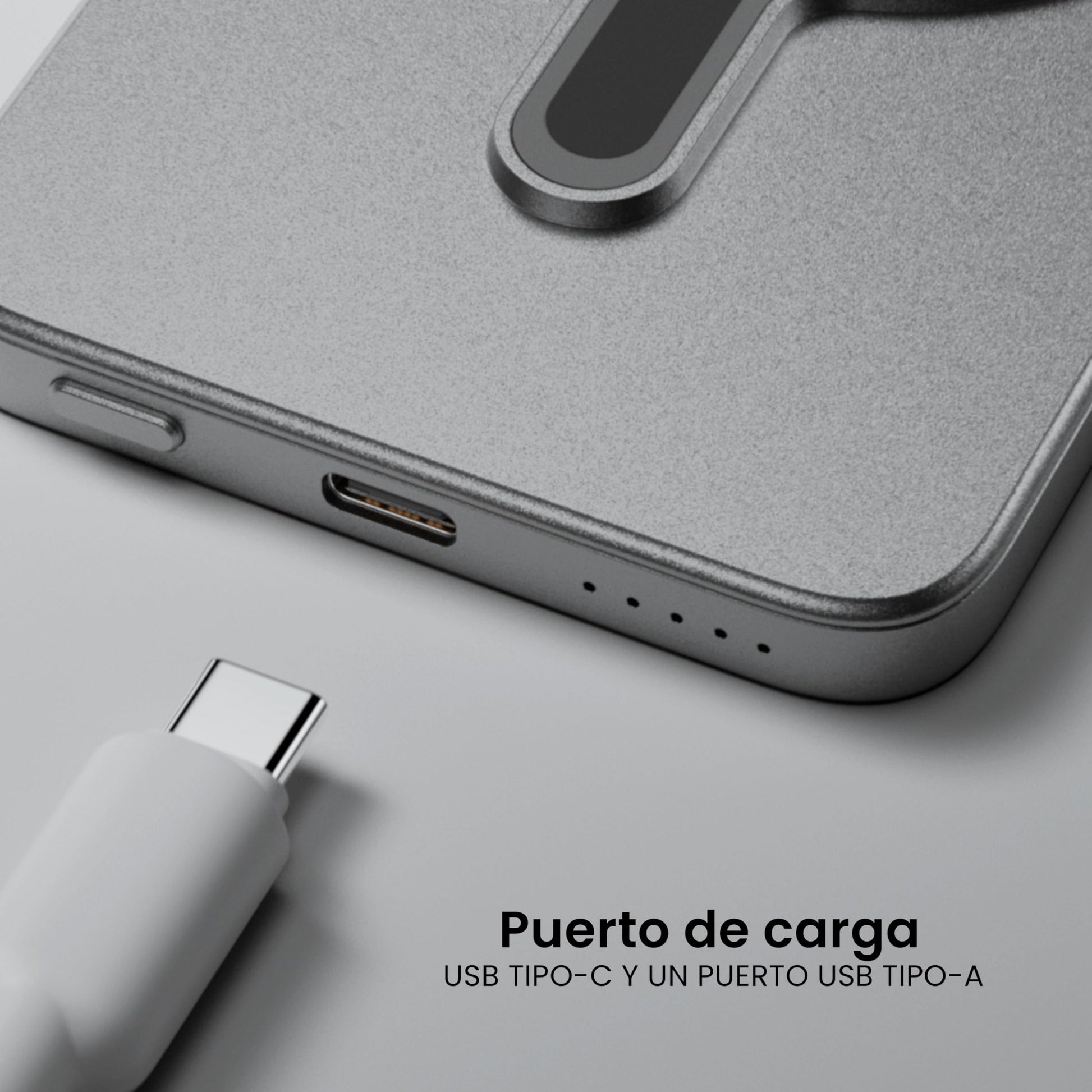 Klid Home Power Bank MagSafe 10000mAh – Batería Portátil Inalámbrica y Magnética, Cargador Rápido para iPhone 12 al 16 Pro MAX, Compatible con Android, USB-C