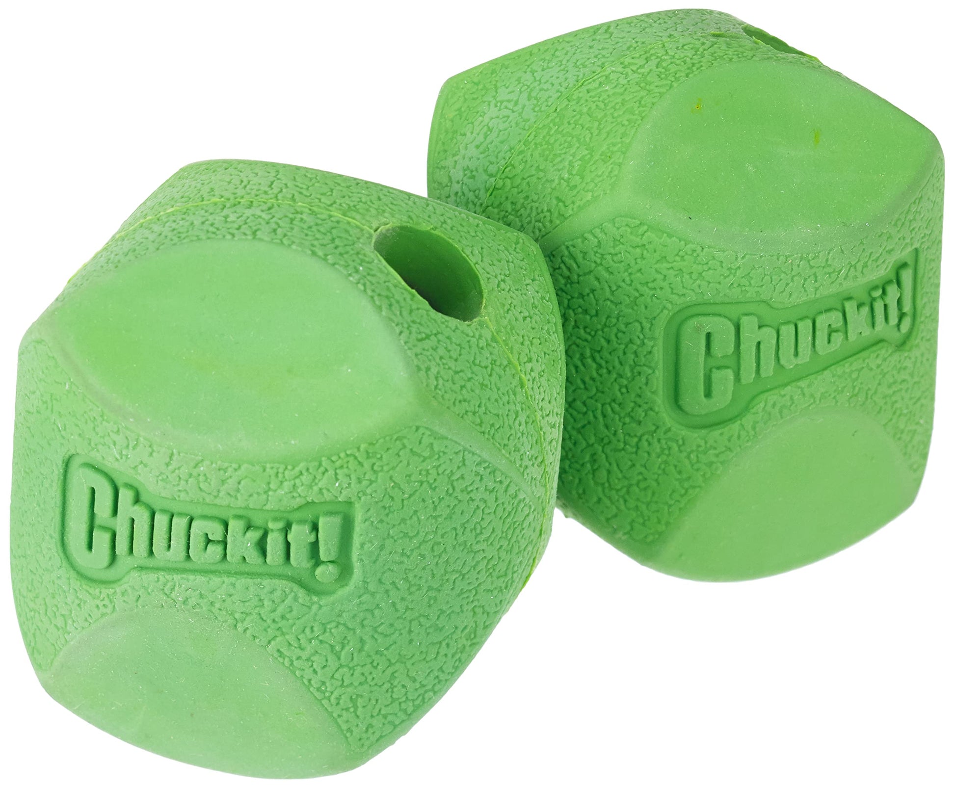 Chuckit! Bola Errática, Verde, Medium, 2-1/2 Inch, 2-Pack
