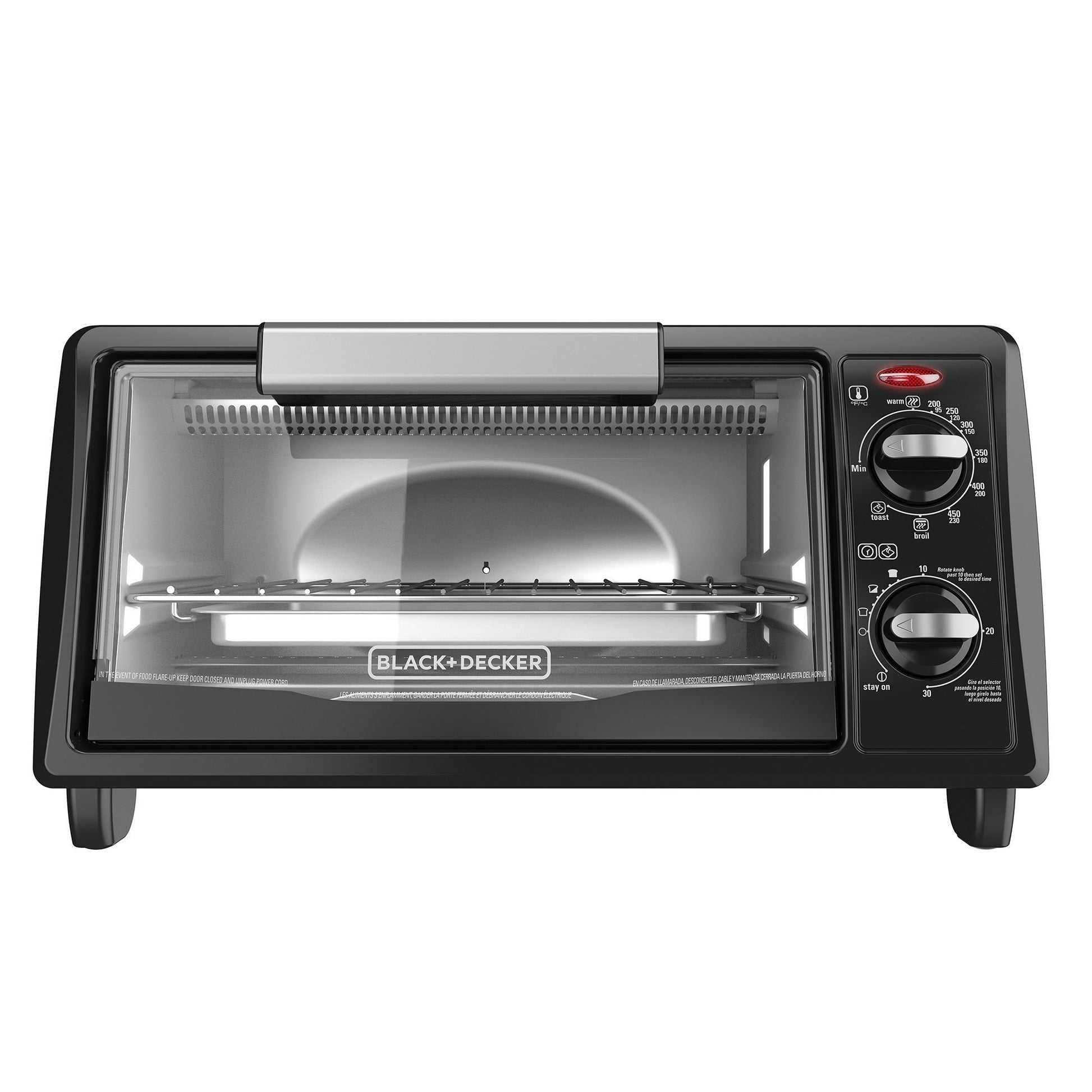 Horno Eléctrico Black + Decker Hornea, Asa, Tuesta y Calienta