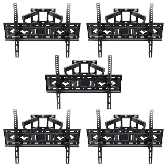 Lucky Owl Kit de 5 Soportes de TV movible de 32"-80" Pulgadas Soporte de TV de Montaje en Pared (CP512-FM3280) Dimension 1.5mm Carga máxima de 40 kg VESA 600X400 Resistente Material Reforzado.
