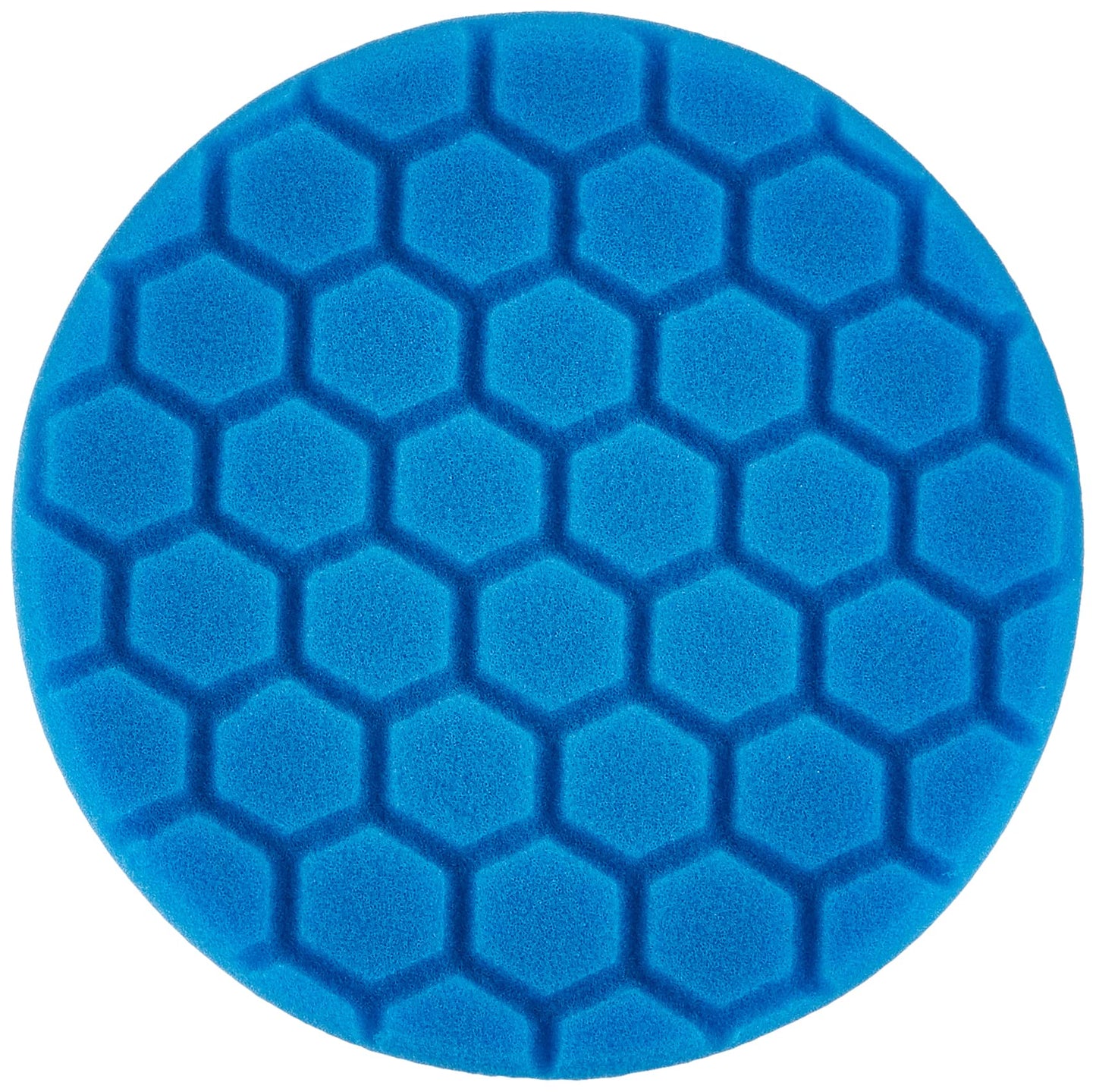 Chemical Guys Hex-Logic Pad, Pulido Ligero/Almohadilla de Acabado, Azul, 13.97 cm