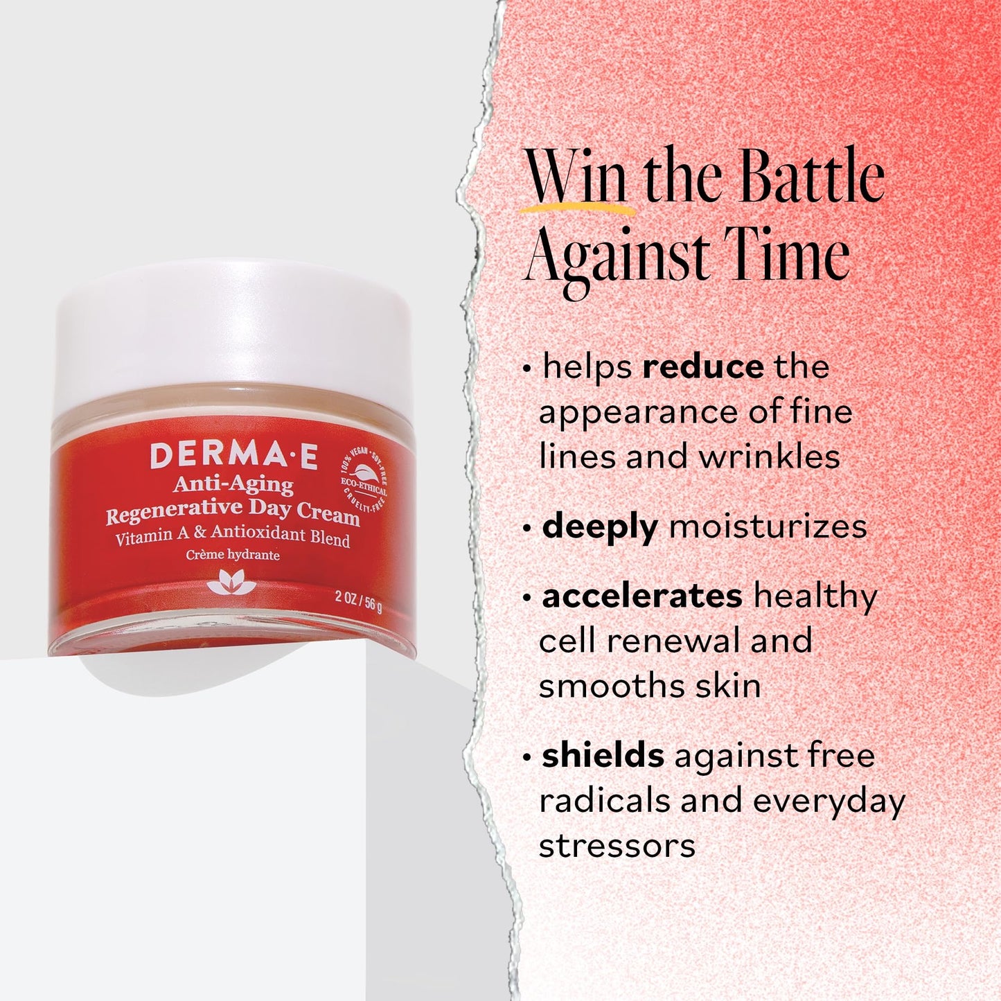 DERMA-E Anti-Aging Regenerative Day Cream Unisex 2 oz