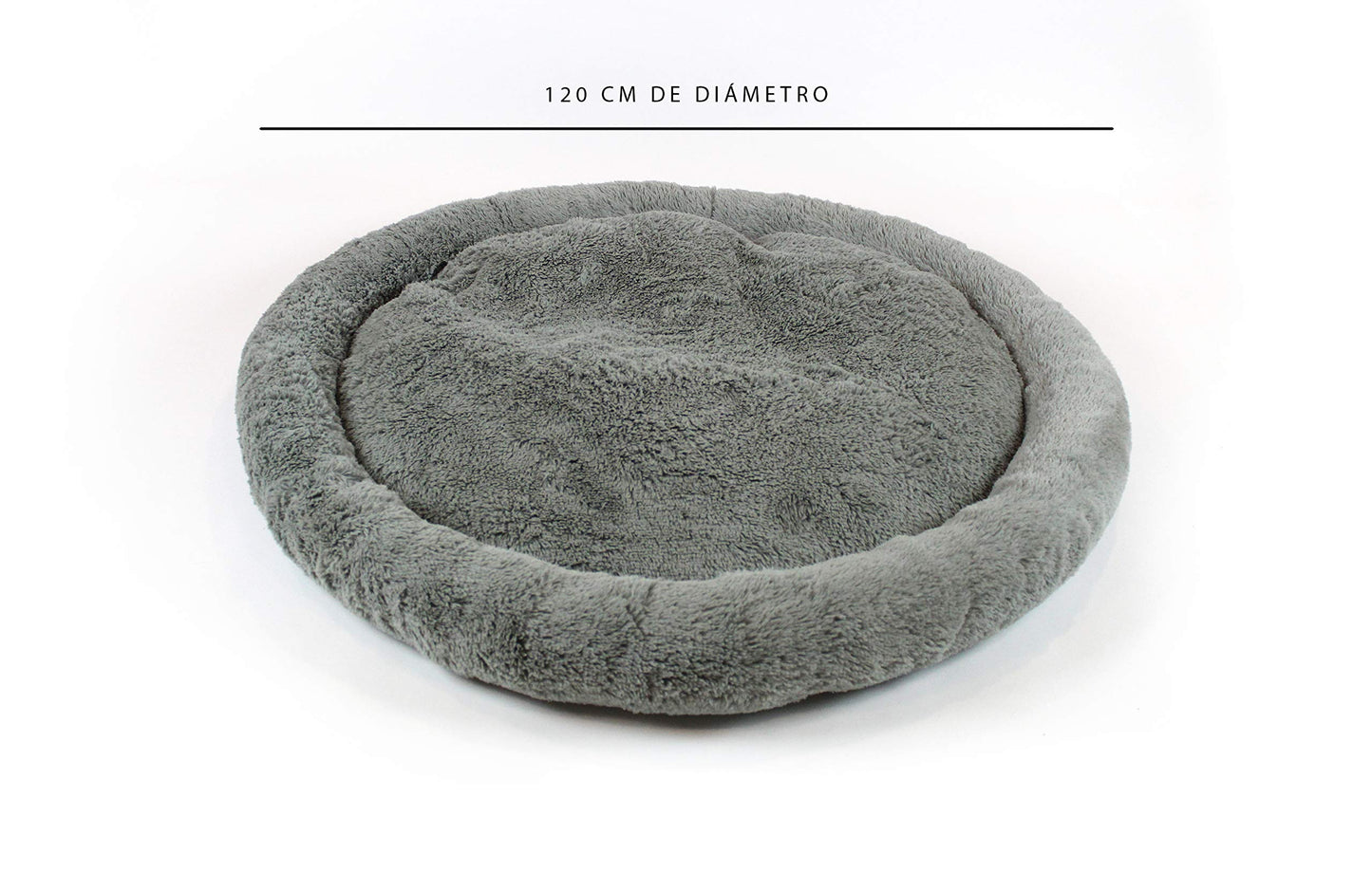 Cama para Perro Hills Gris Tipo Dona Anti Estrés XX-Large