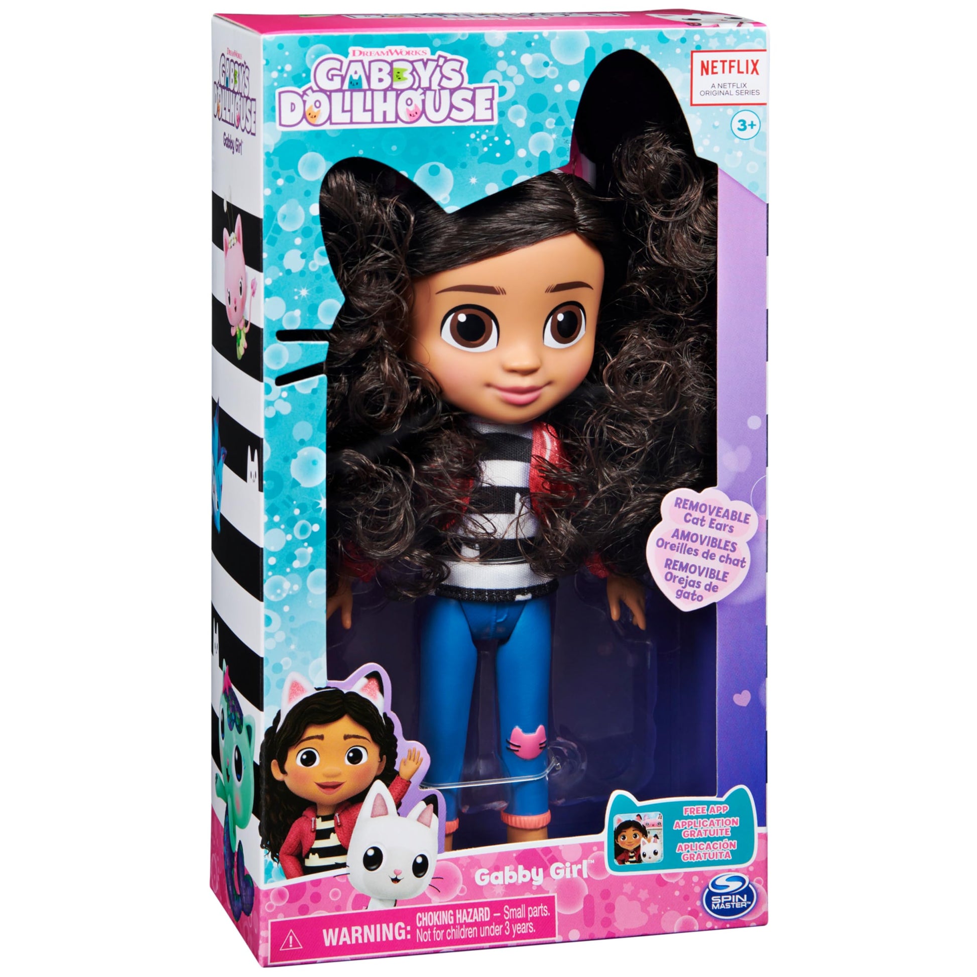 Gabby’s Dollhouse, muñeca Gabby de 20.3 cm, Juguetes para niños y niñas a Partir de 3 años
