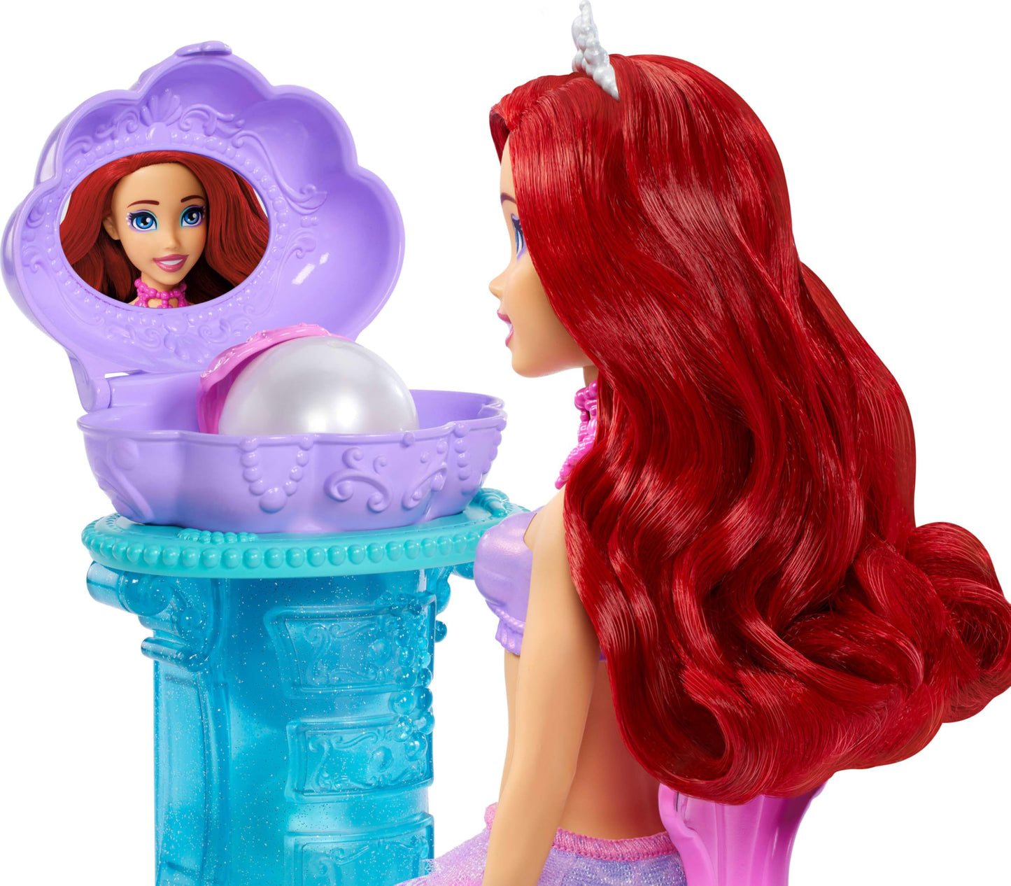 Disney Princesa Set de Juego Ariel con Accesorios Sorpresa para niñas de 3 años en adelante