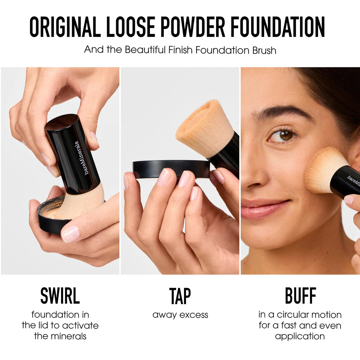bareMinerals Original Foundation, Fair Ivory 02, 0.28 Ounce