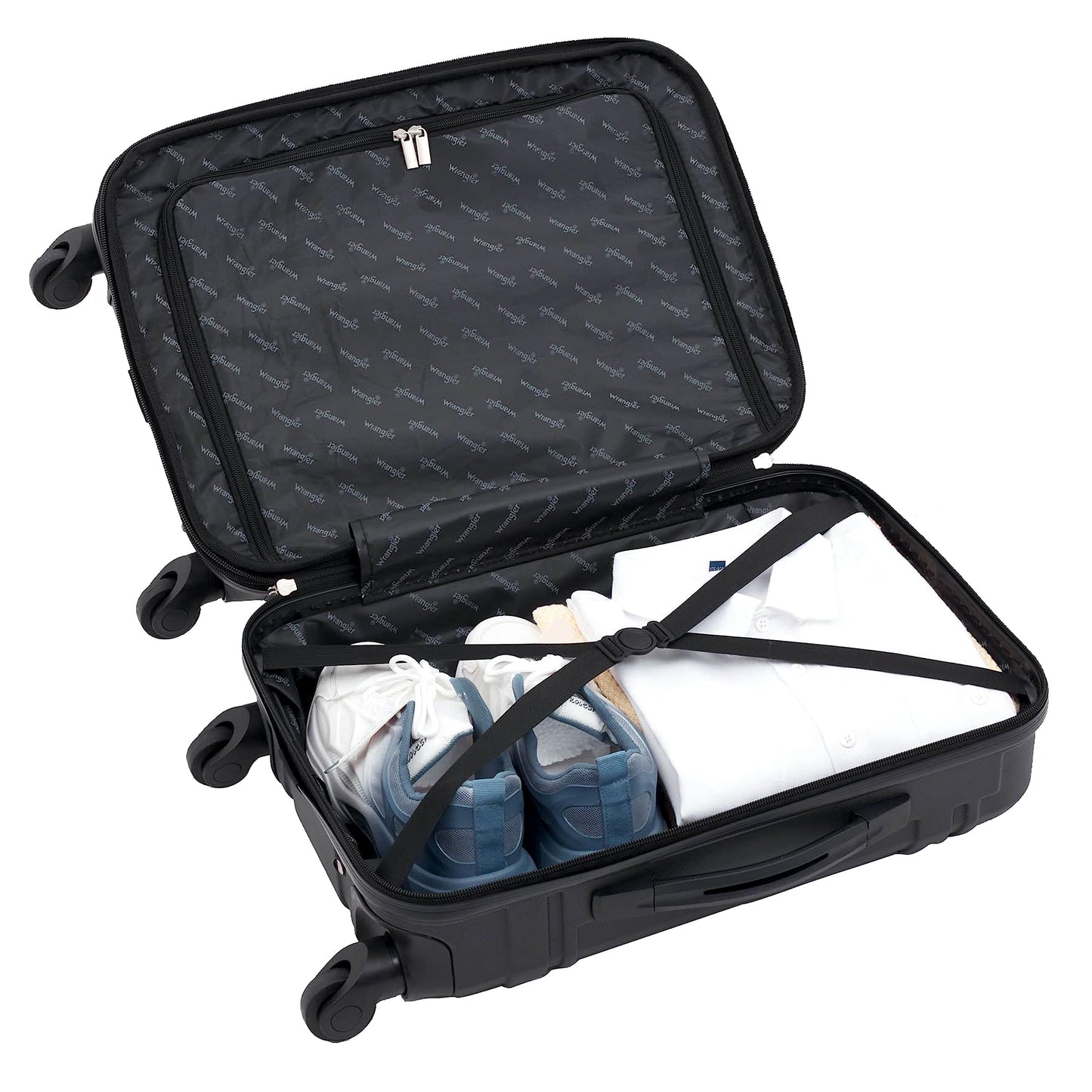 Equipaje de Mano Wrangler Negro Astral Hardside 50,8 cm