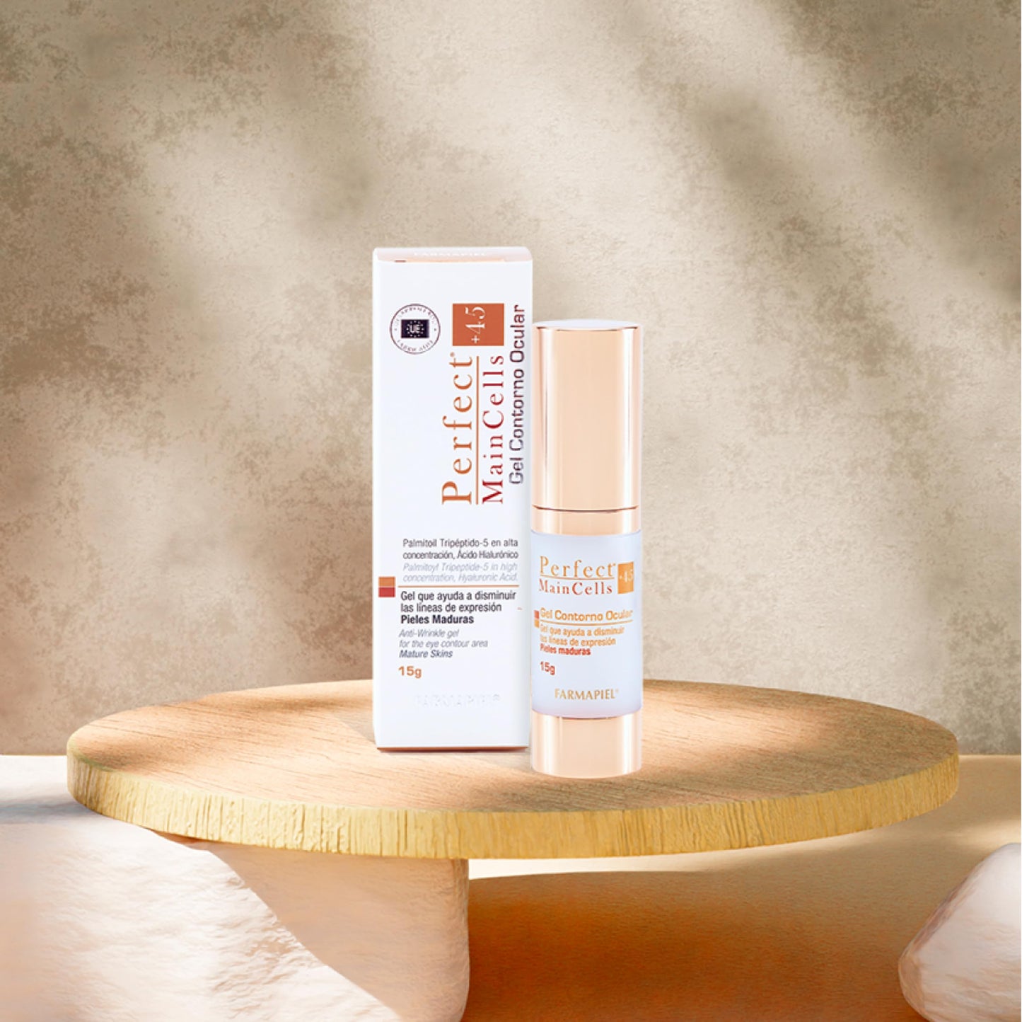 PMC Gel Contorno de Ojos Ácido Hialurónico 45+ 15 g