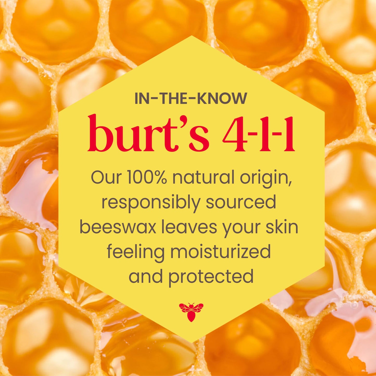 Burts Bees Tinted lip balm - red dahlia