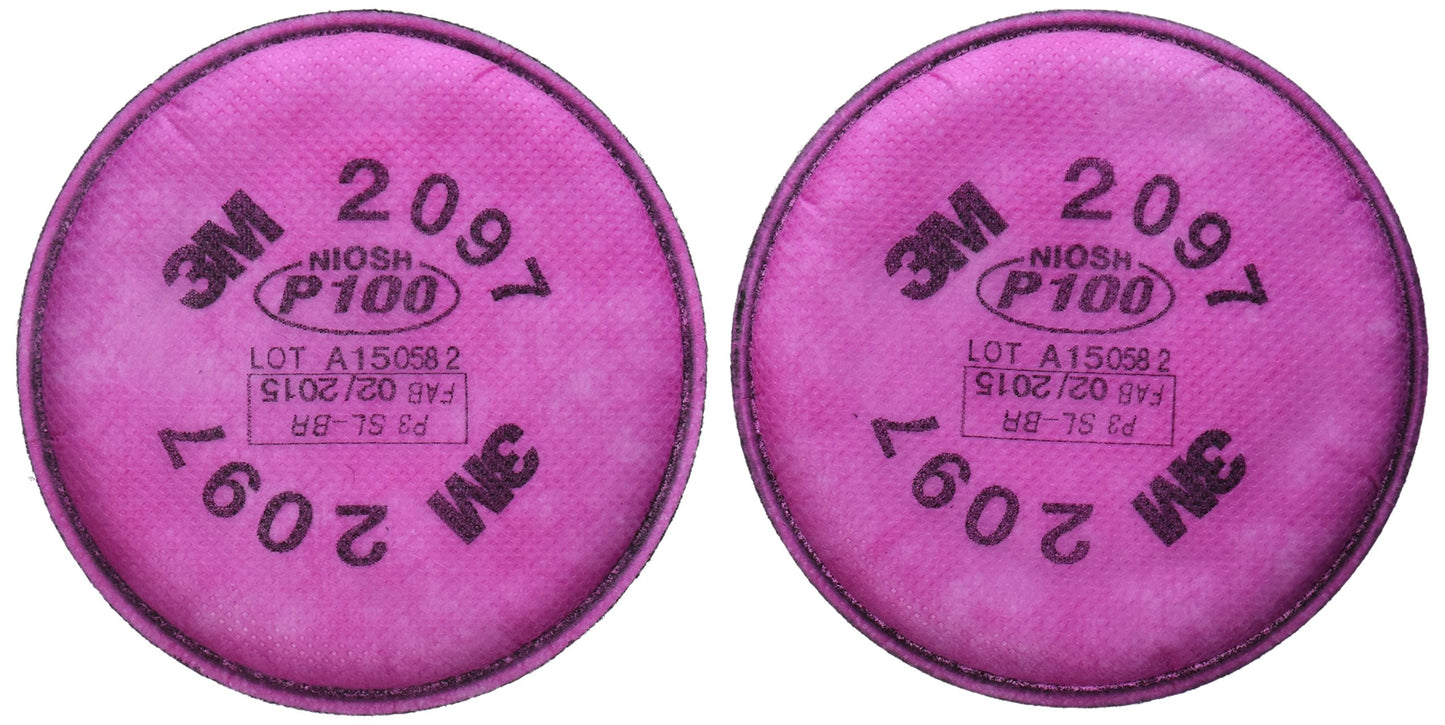 Filtro de Partículas 3M 2097 P100 Orgánico 1 Par