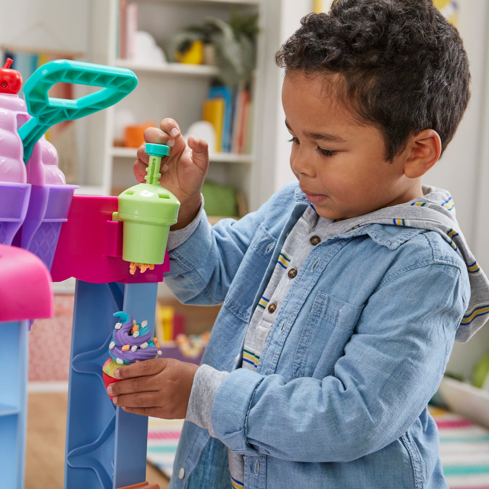 Set de Masa Moldeable Play Doh Camión de Golosinas Kitchen Creations