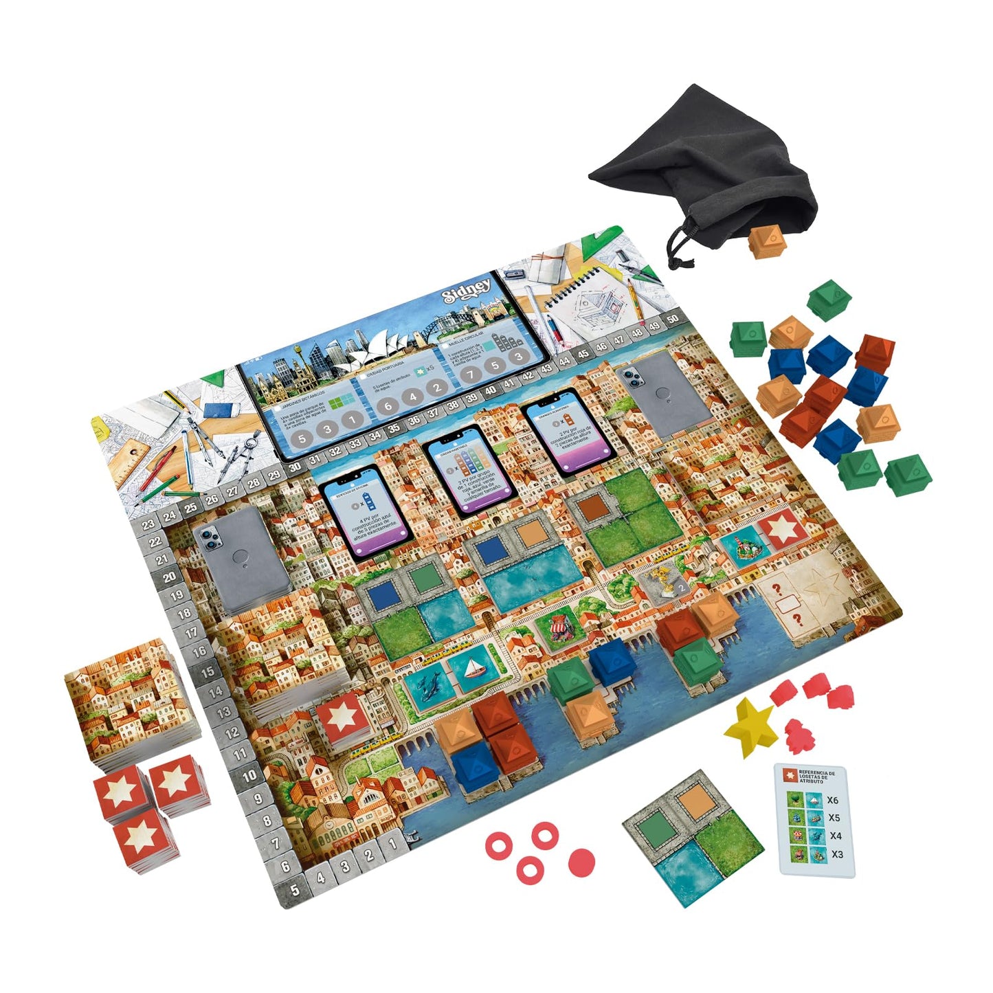 Devir Cities Juego De Mesa en Español